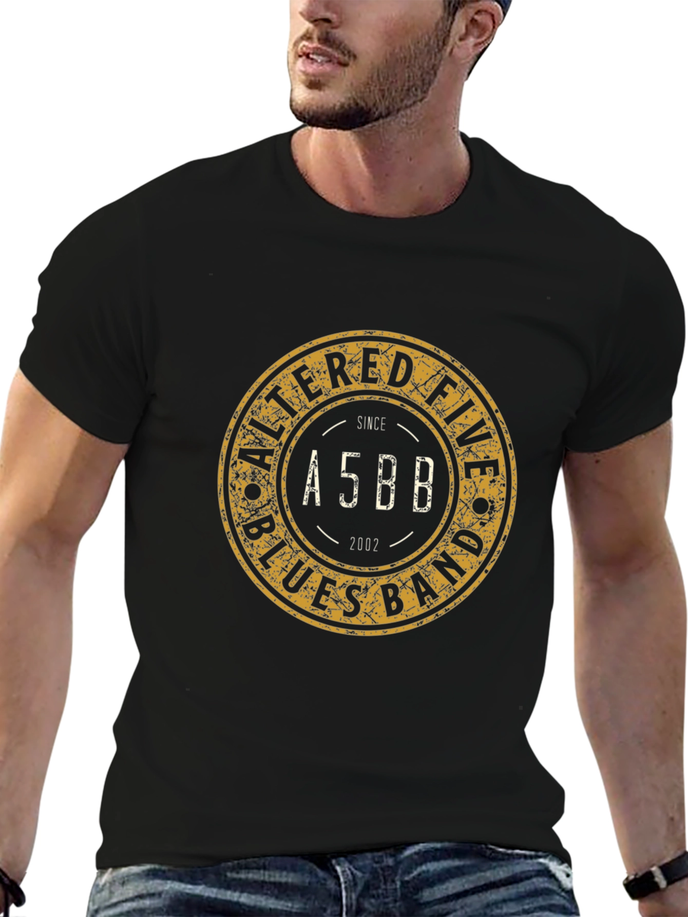 Altered Five Blues Band A5BB Black T-Shirt
