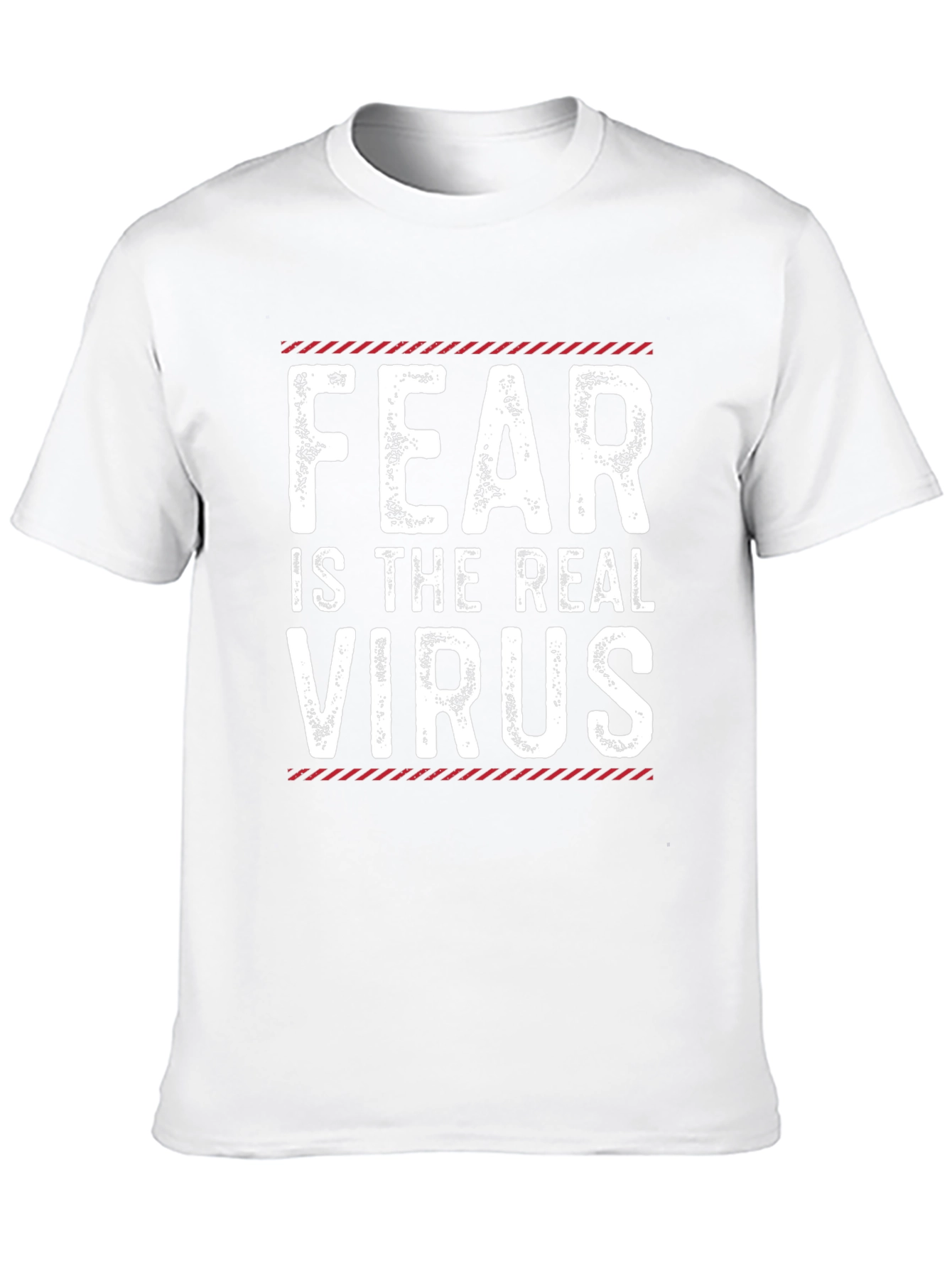 Fear Is The Real Virus Graphic T-Shirt