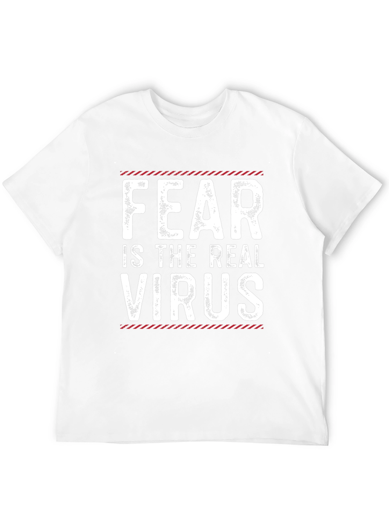 Fear Is The Real Virus Graphic T-Shirt