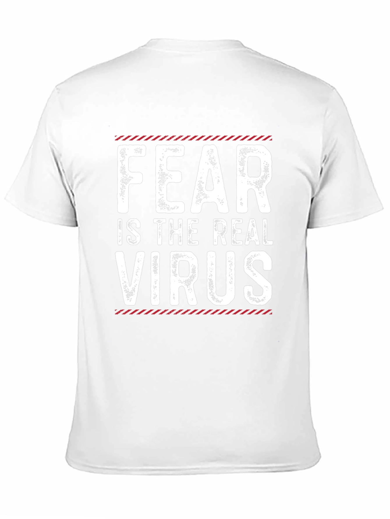 Fear Is The Real Virus Graphic T-Shirt