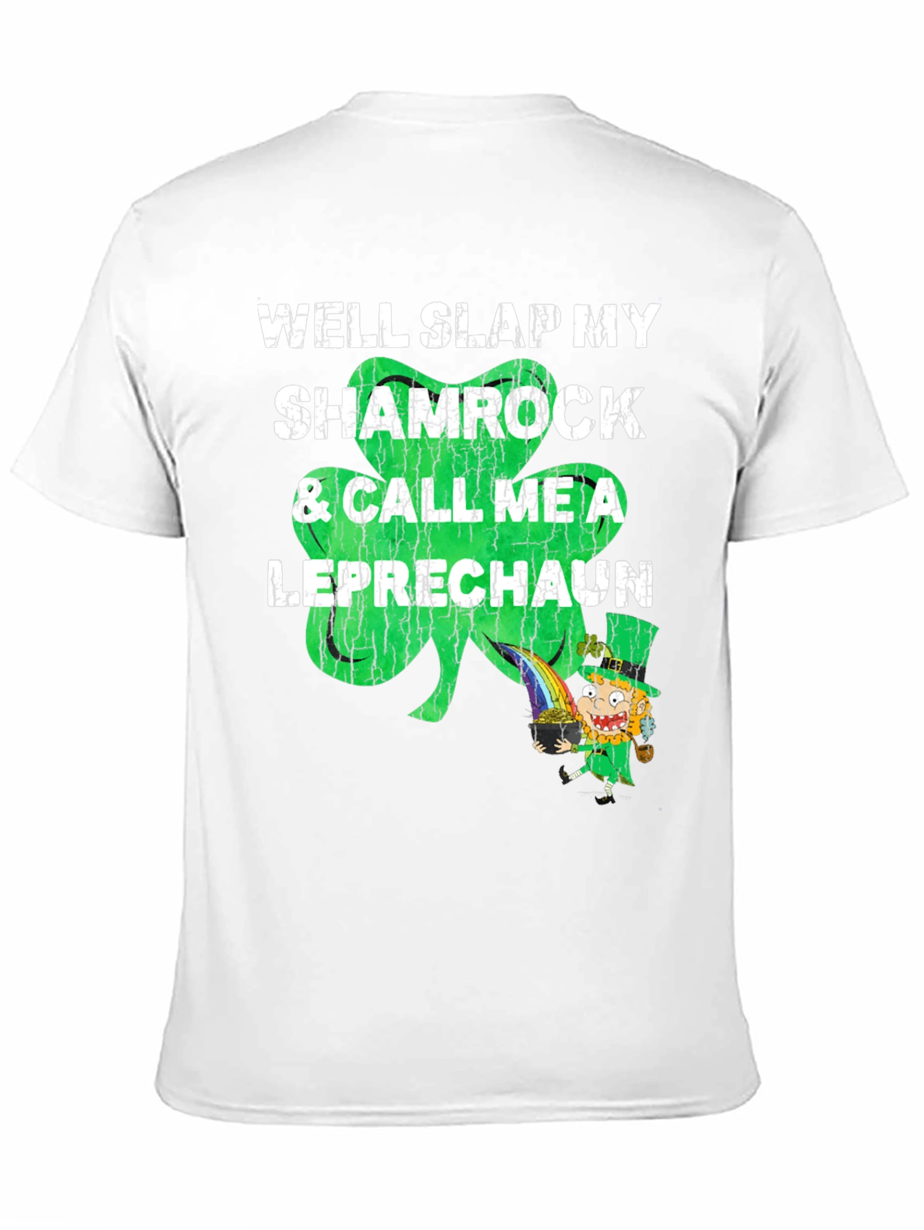 Shamrock & Leprechaun Graphic T-Shirt