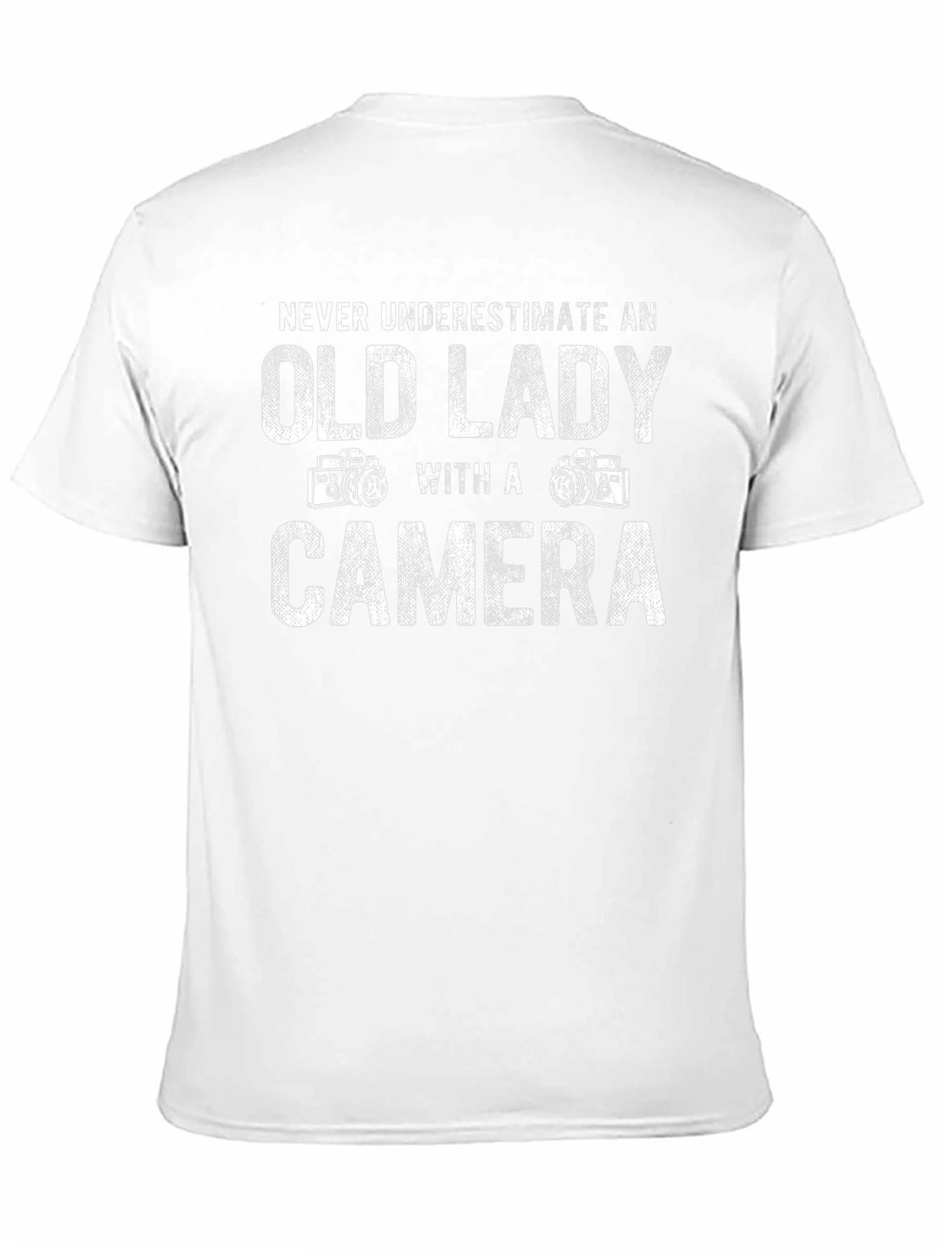 Old Lady with a Camera Graphic Tee