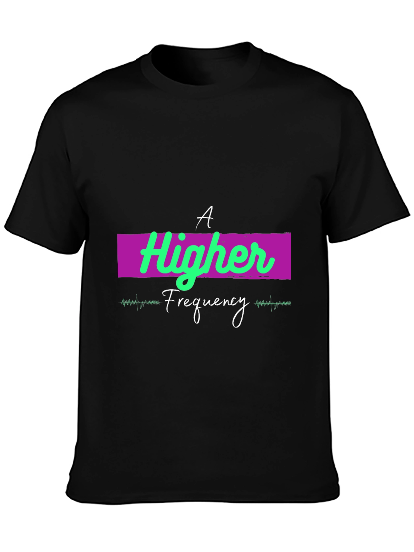 Higher Frequency Graphic T-Shirt - Casual Style