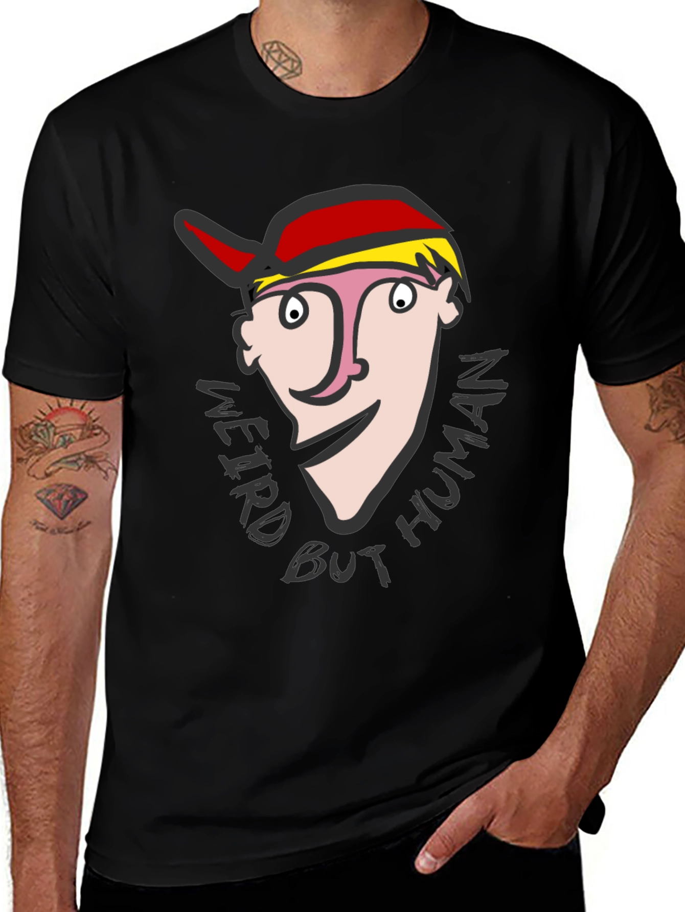 Weird But Human Graphic T-Shirt