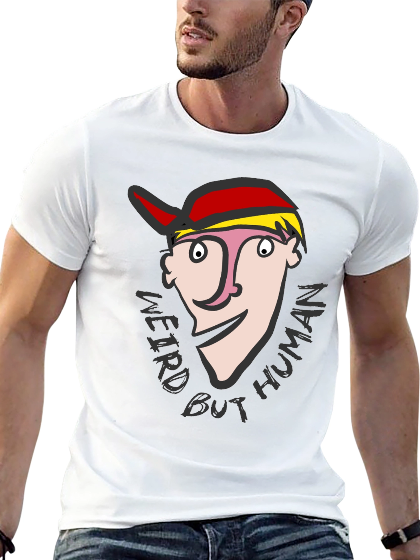 Weird But Human Graphic T-Shirt
