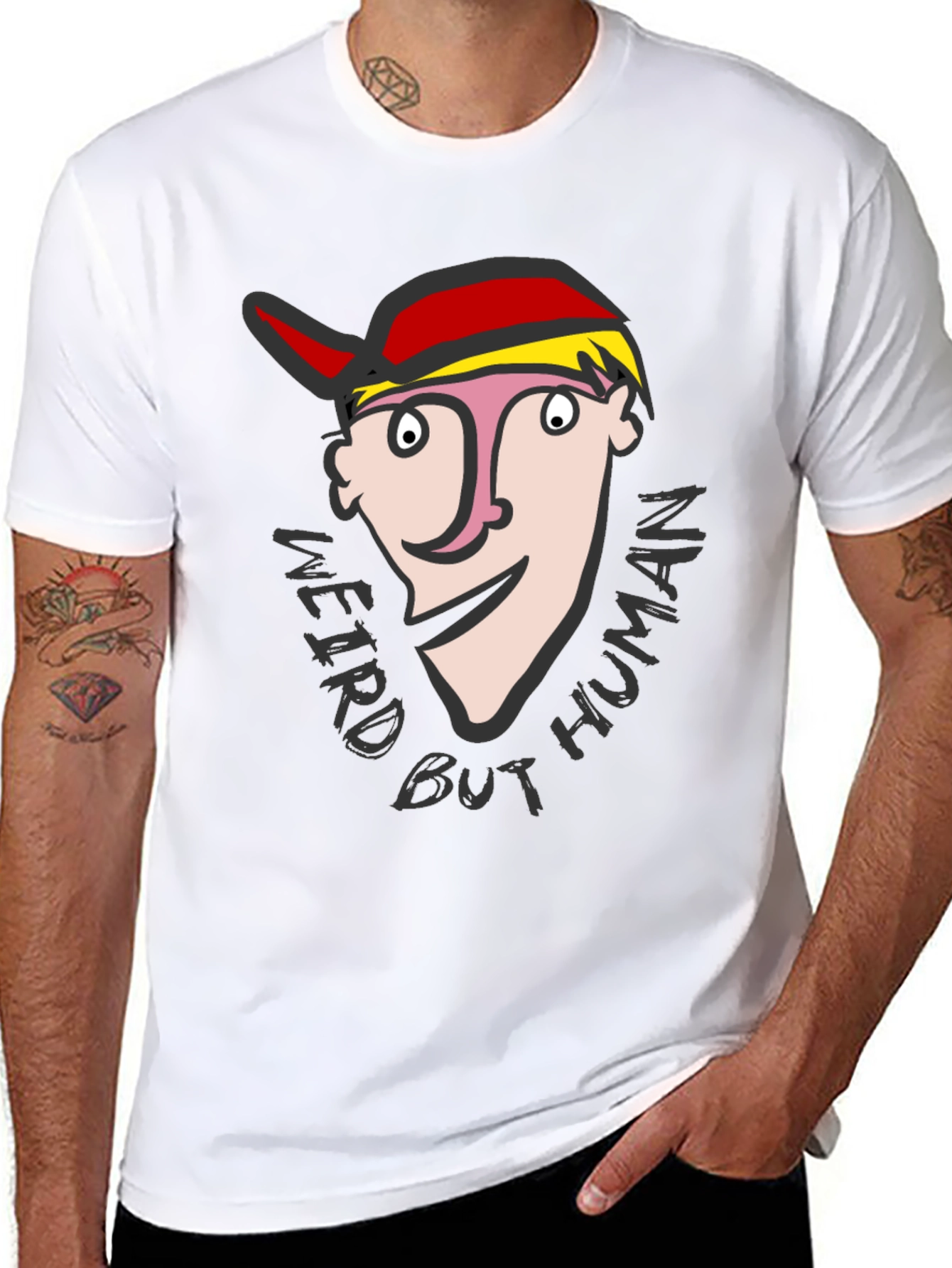 Weird But Human Graphic T-Shirt