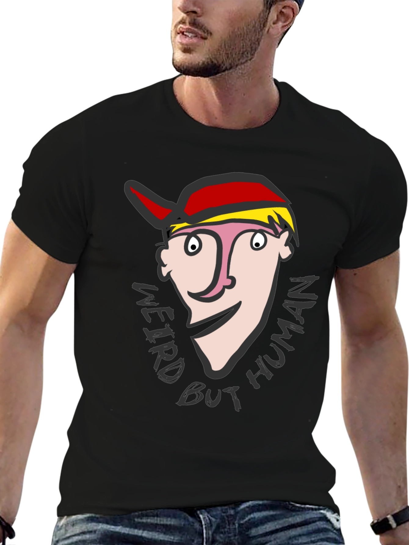 Weird But Human Graphic T-Shirt