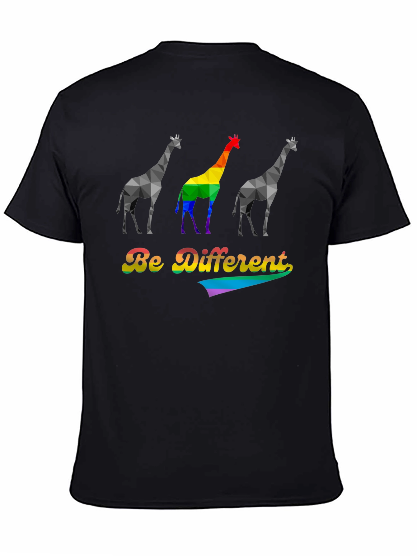 Be Different Giraffe Pride T-Shirt