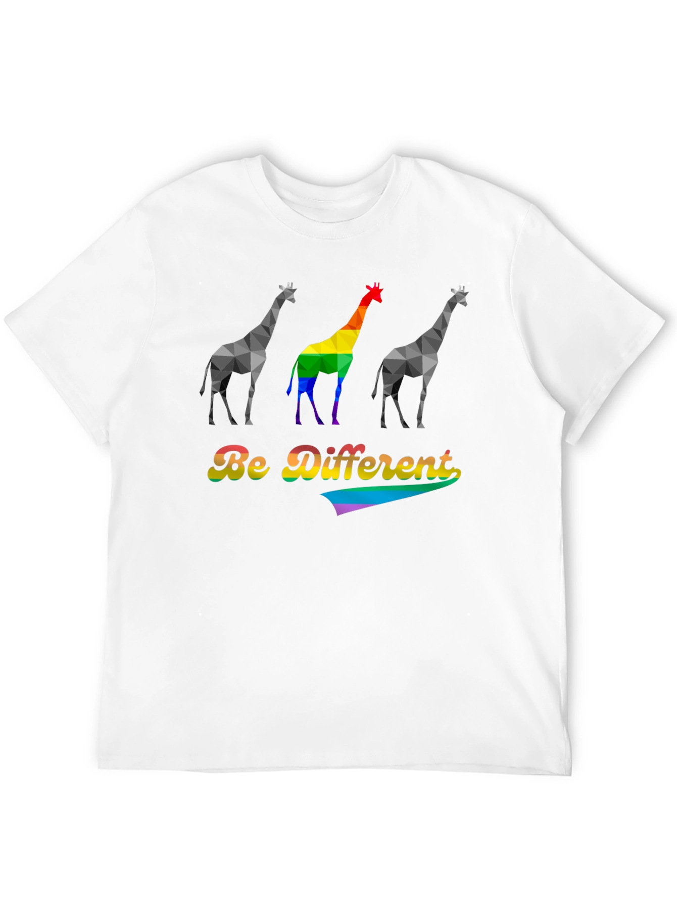 Be Different Giraffe Pride T-Shirt