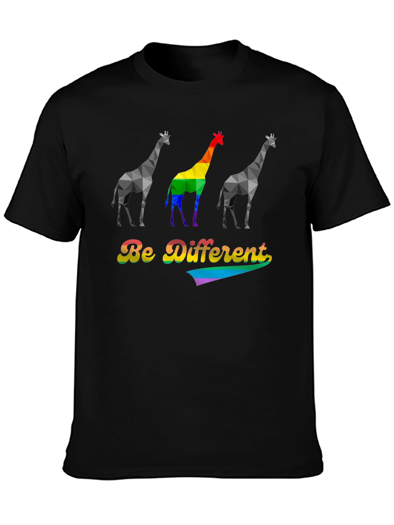 Be Different Giraffe Pride T-Shirt