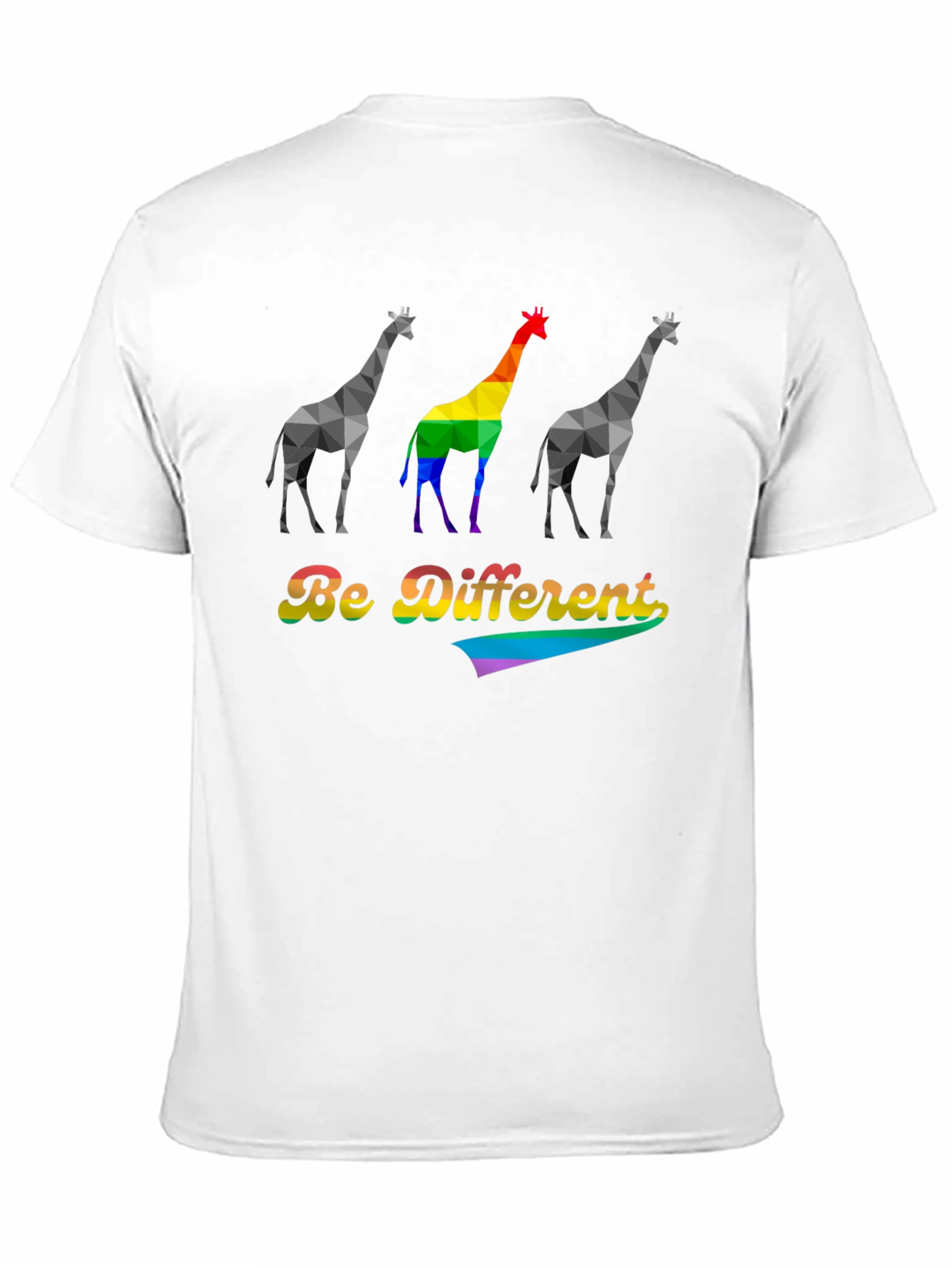 Be Different Giraffe Pride T-Shirt