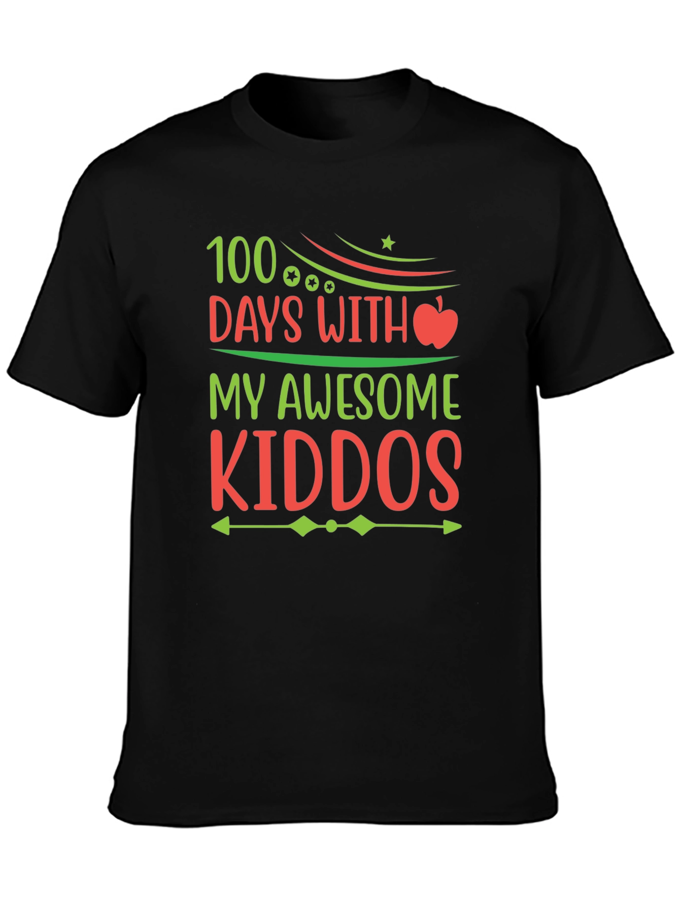 100 Days With My Awesome Kiddos T-Shirt