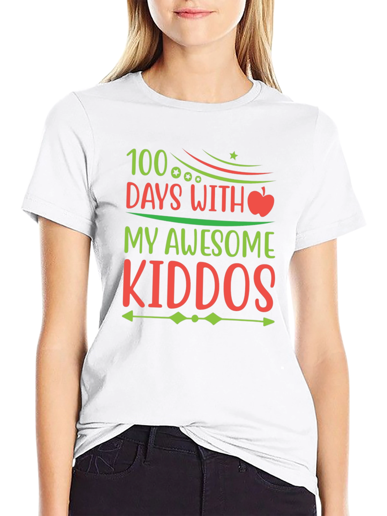 100 Days With My Awesome Kiddos T-Shirt