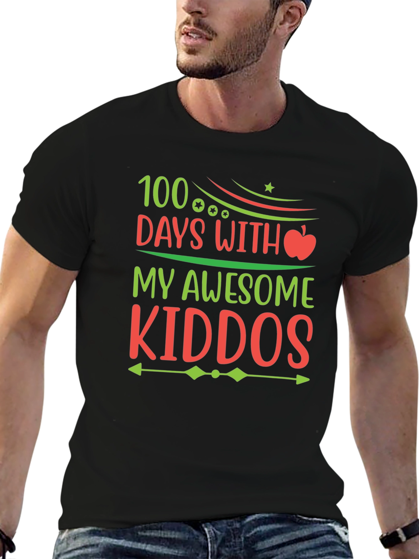 100 Days With My Awesome Kiddos T-Shirt