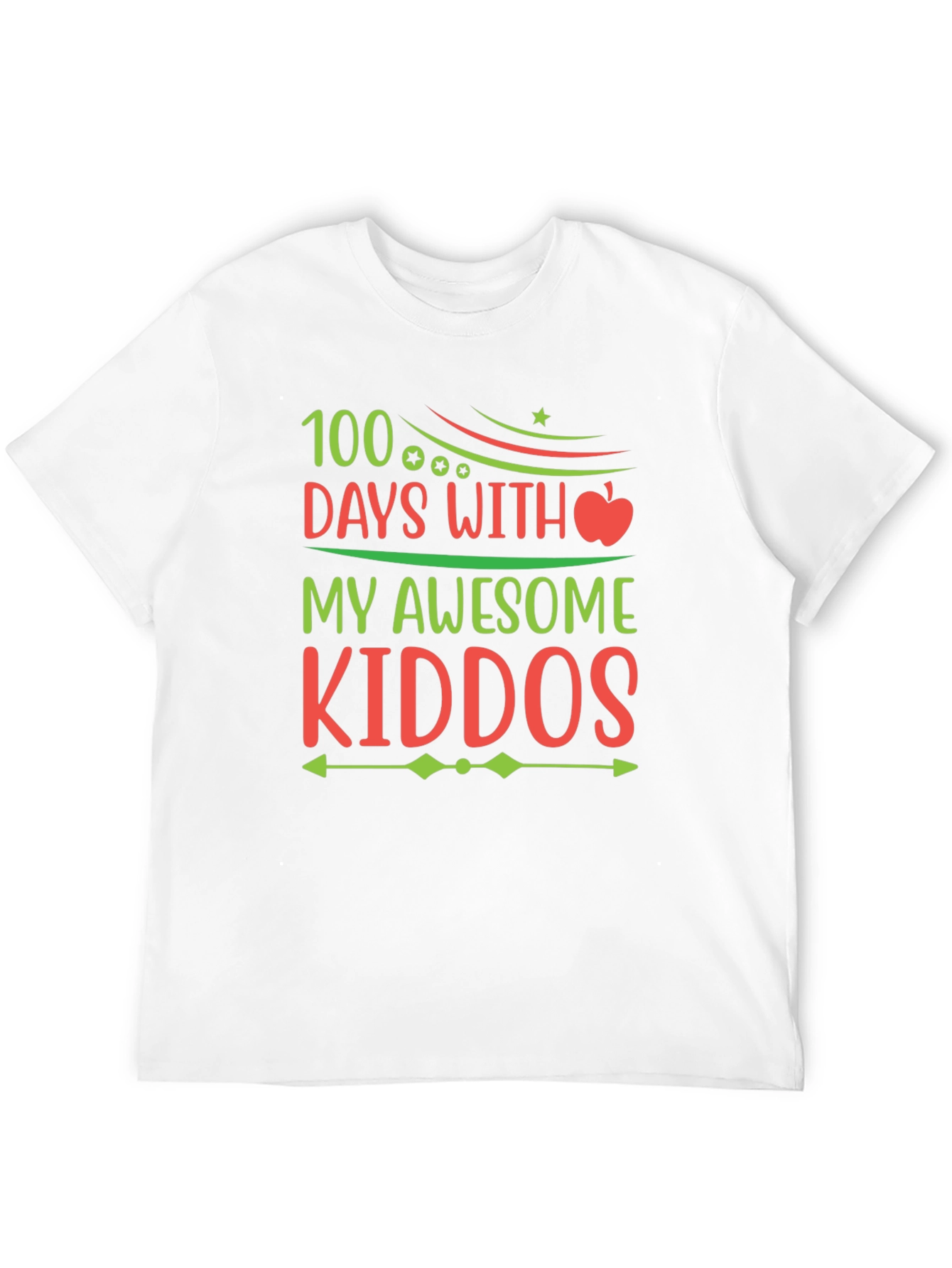 100 Days With My Awesome Kiddos T-Shirt