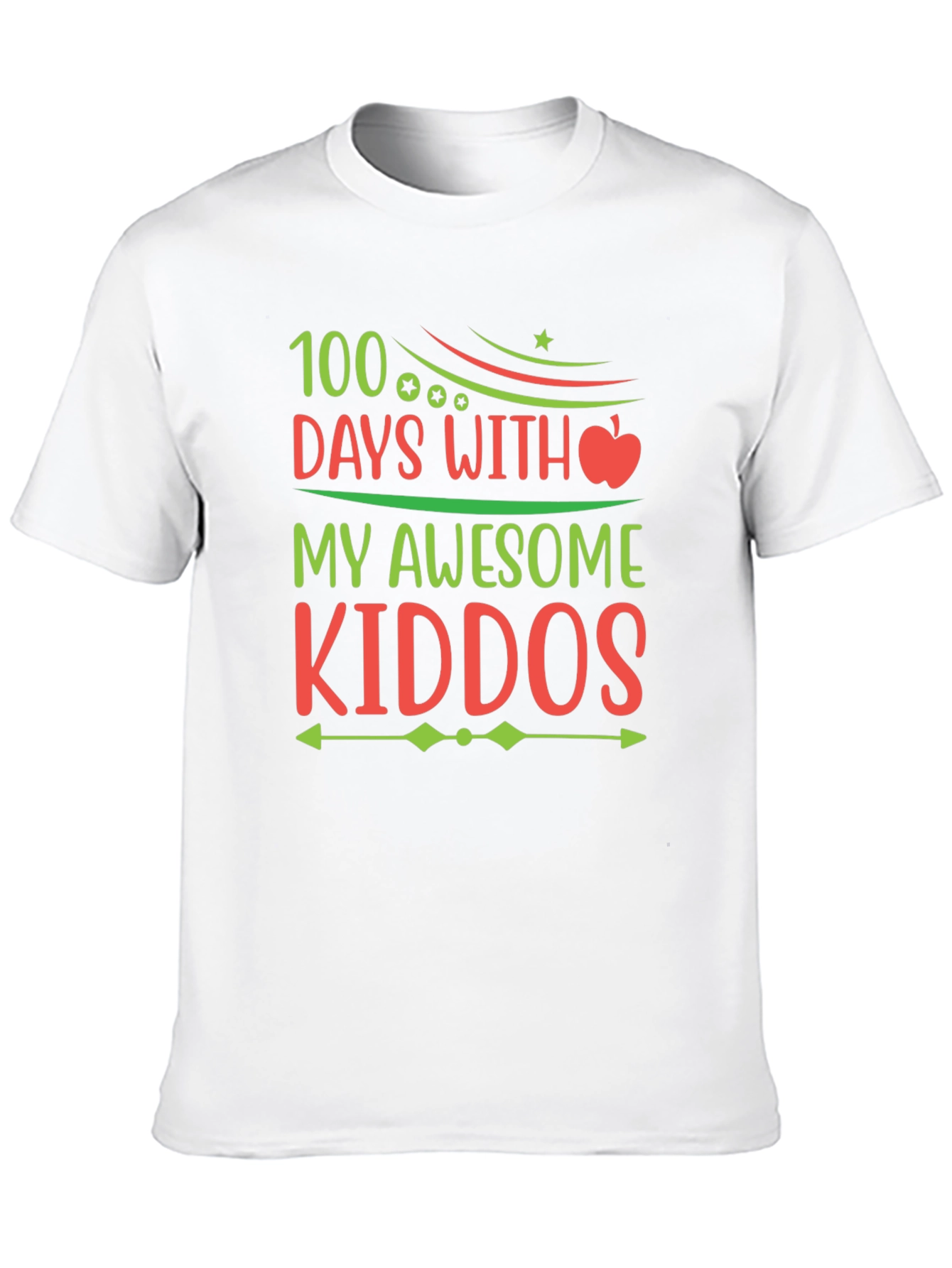 100 Days With My Awesome Kiddos T-Shirt
