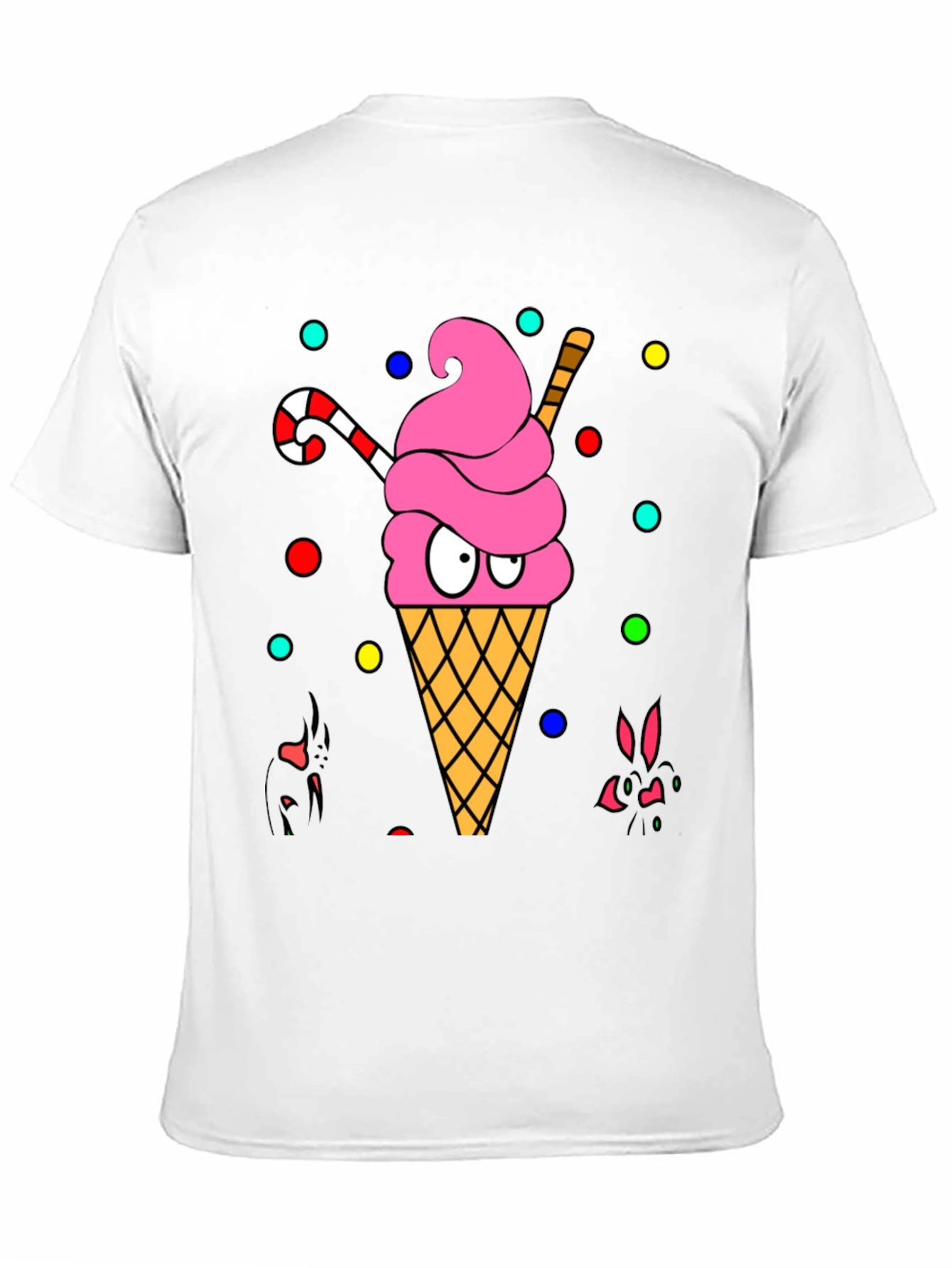 Ice Cream Cone Graphic T-Shirt