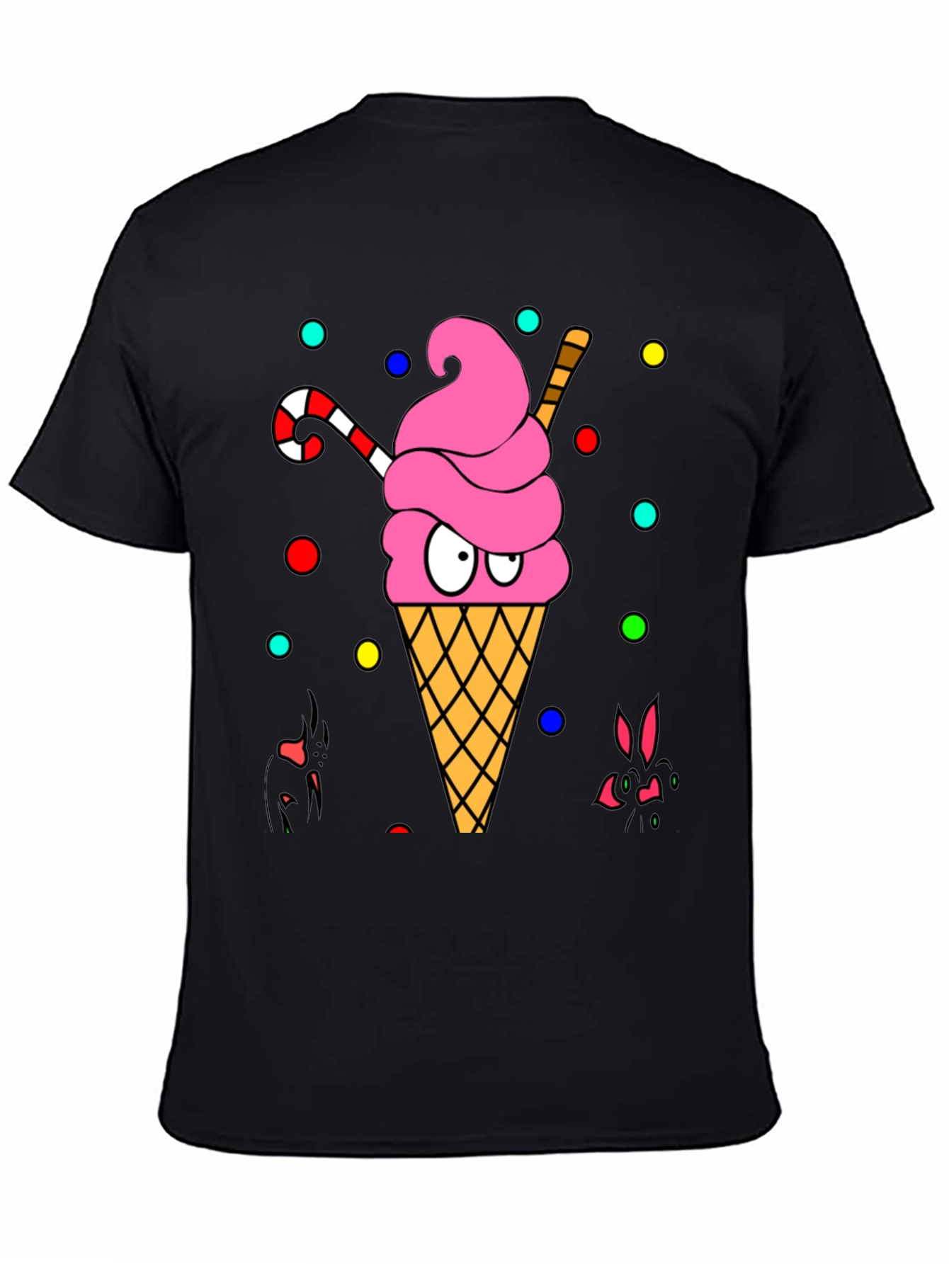 Ice Cream Cone Graphic T-Shirt