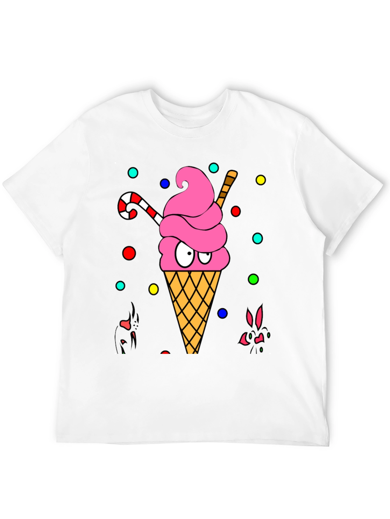 Ice Cream Cone Graphic T-Shirt