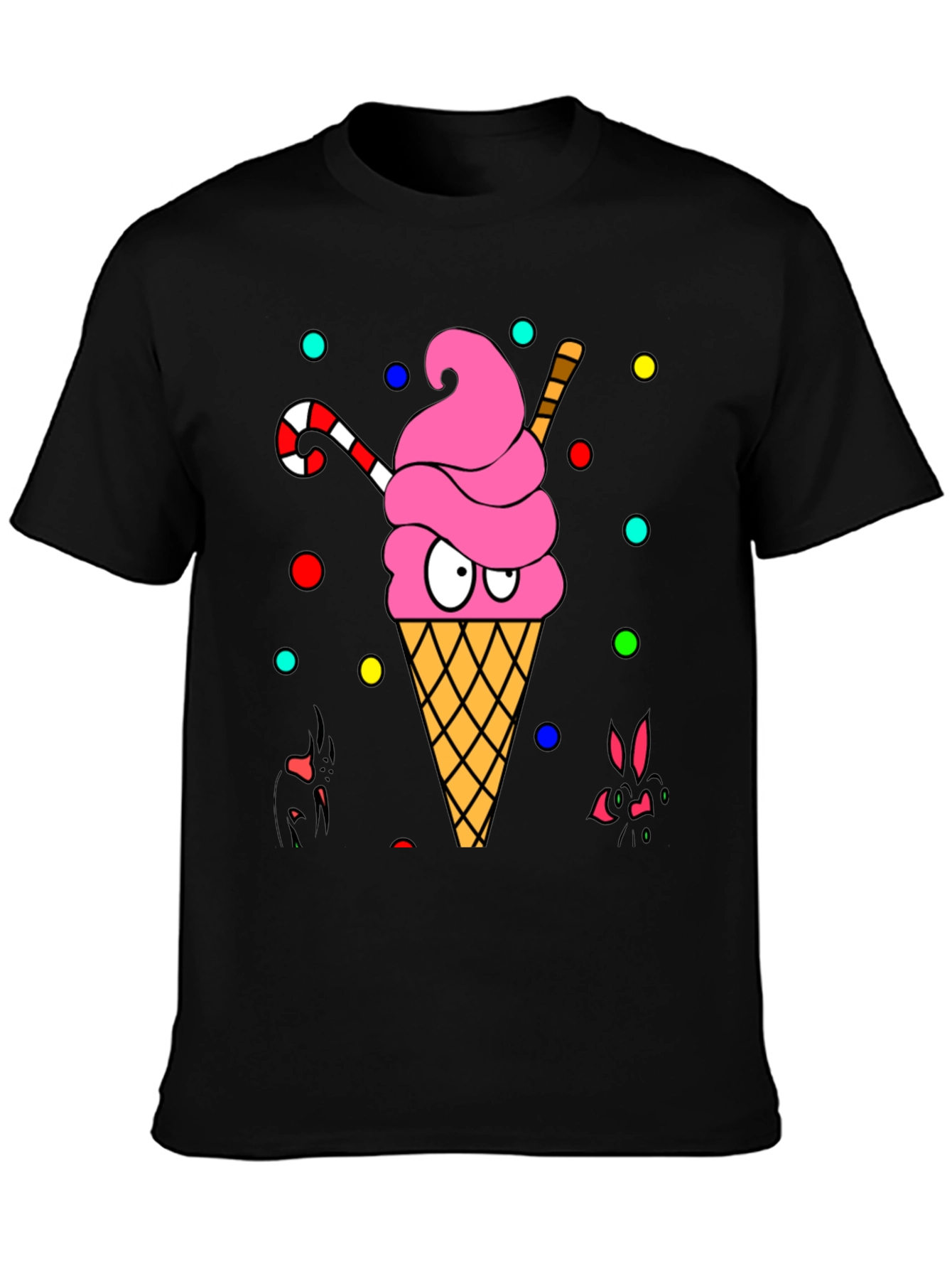 Ice Cream Cone Graphic T-Shirt