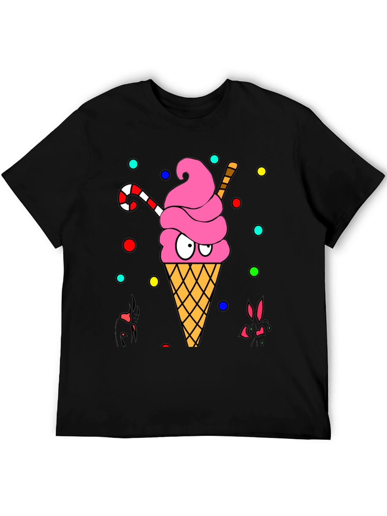 Ice Cream Cone Graphic T-Shirt