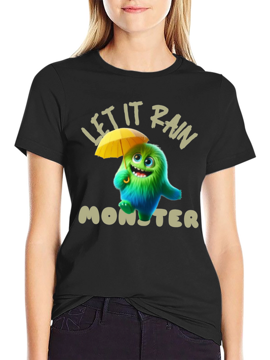 Let It Rain Monster Graphic Tee