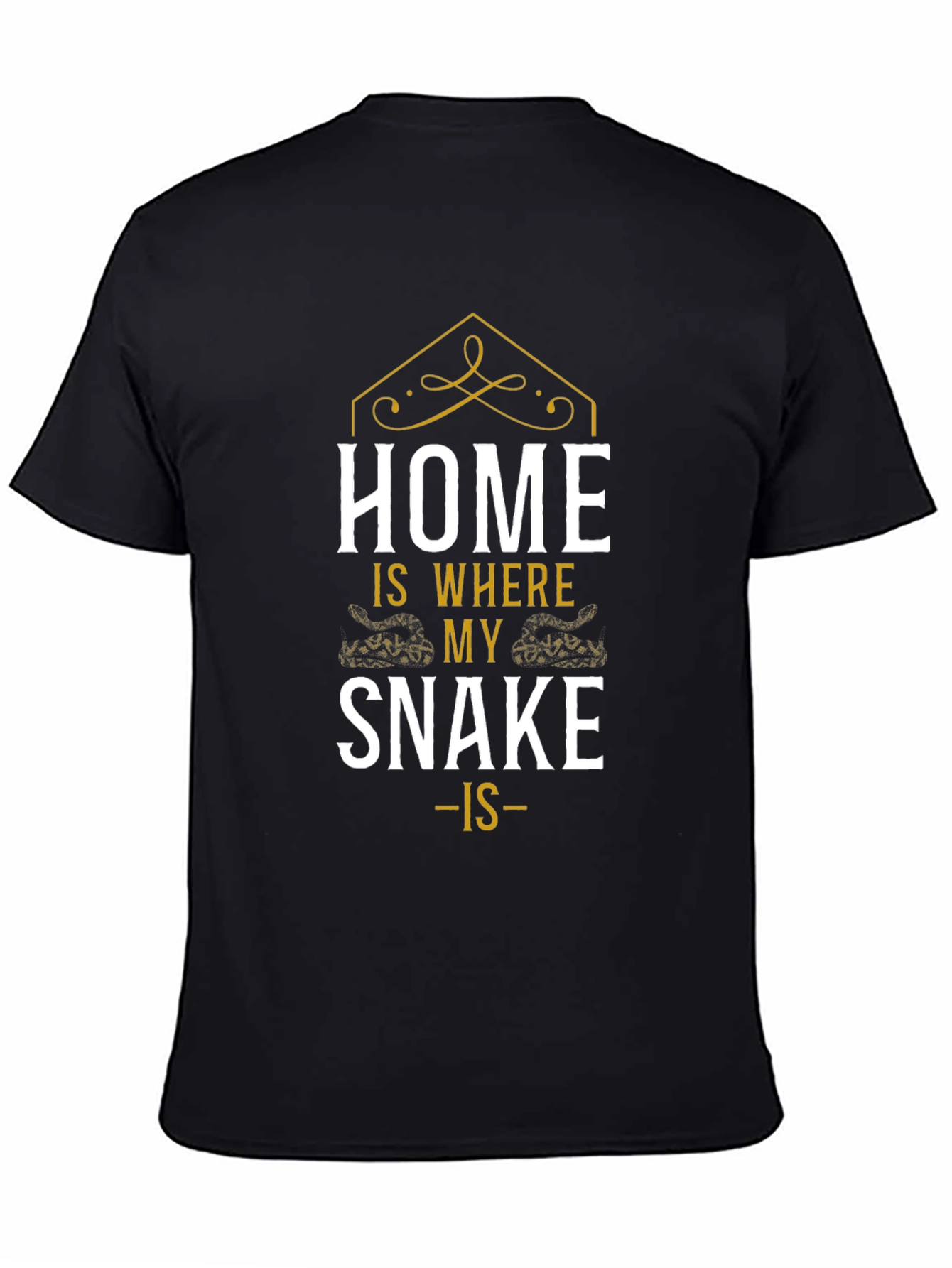 Home is Where My Snake Is T-Shirt