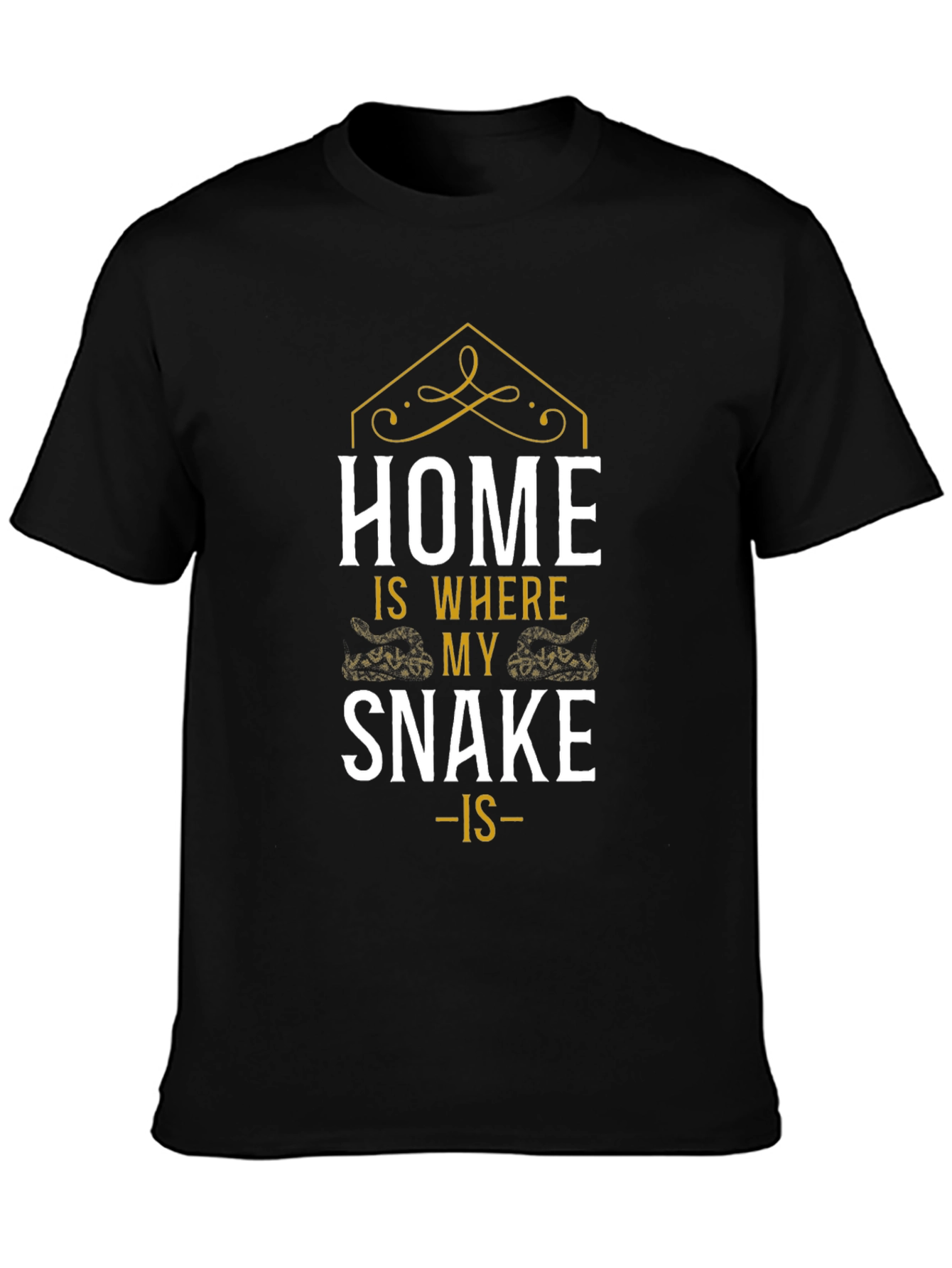 Home is Where My Snake Is T-Shirt
