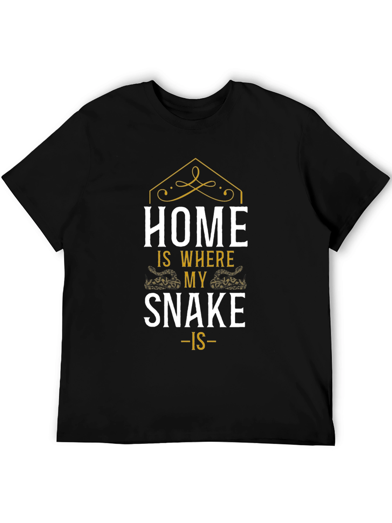Home is Where My Snake Is T-Shirt