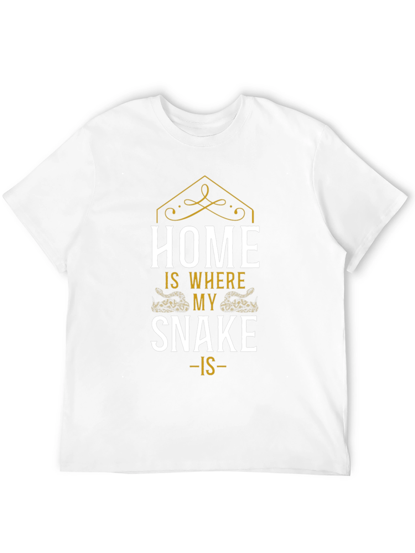 Home is Where My Snake Is T-Shirt