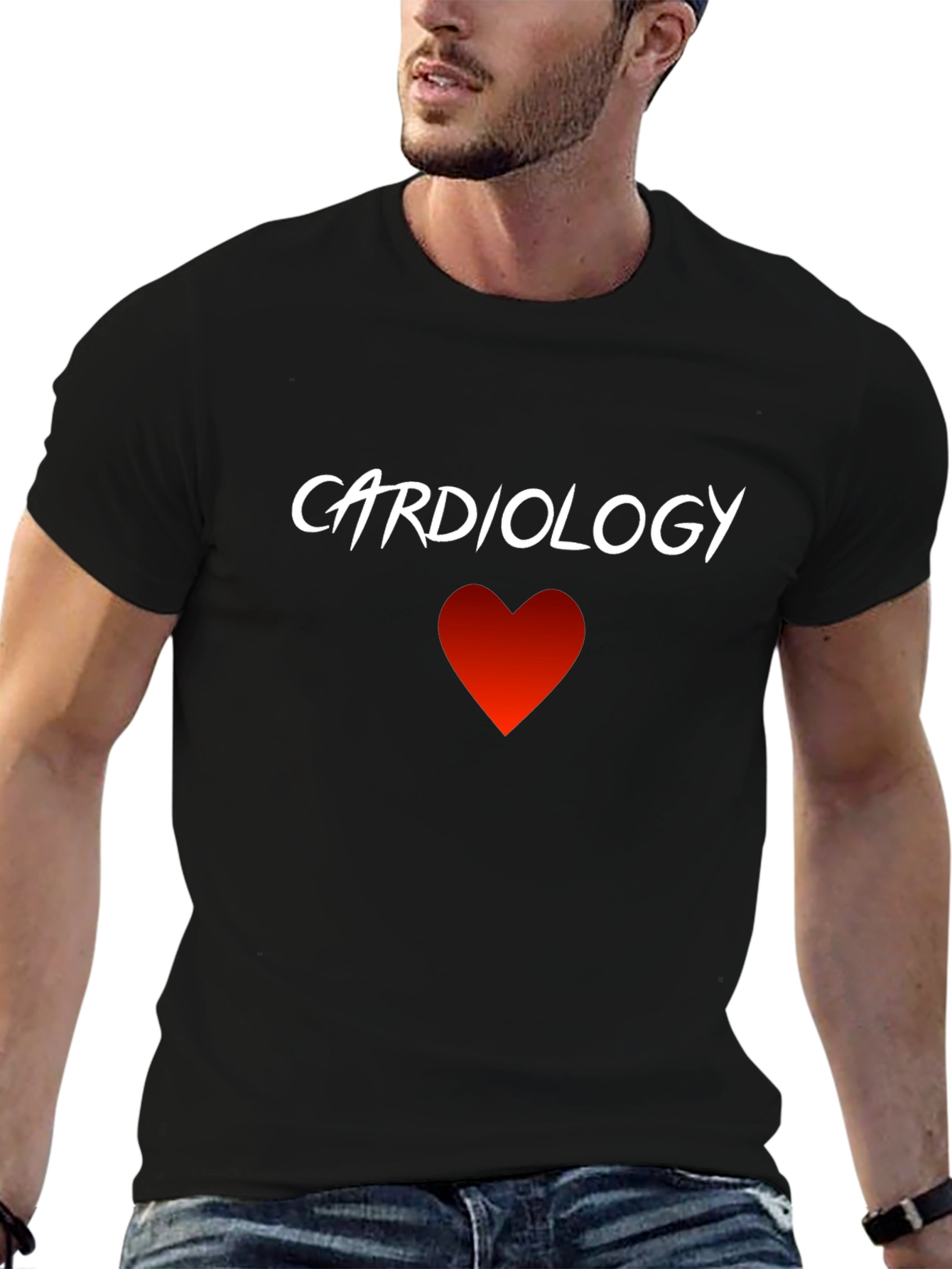 Cardiology Heart T-Shirt - Love Your Heart