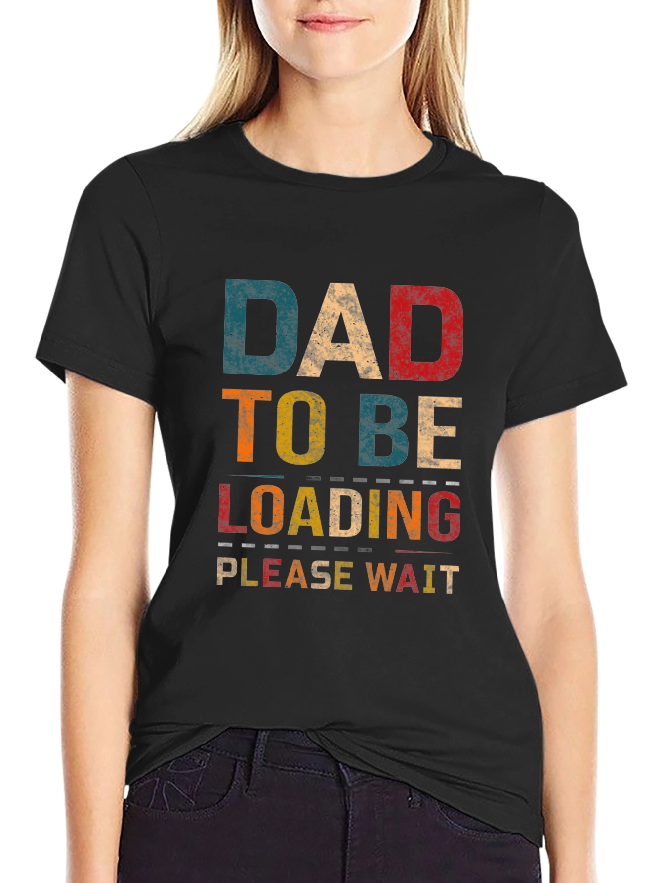 Dad To Be Loading T-Shirt - Expecting Father Gift