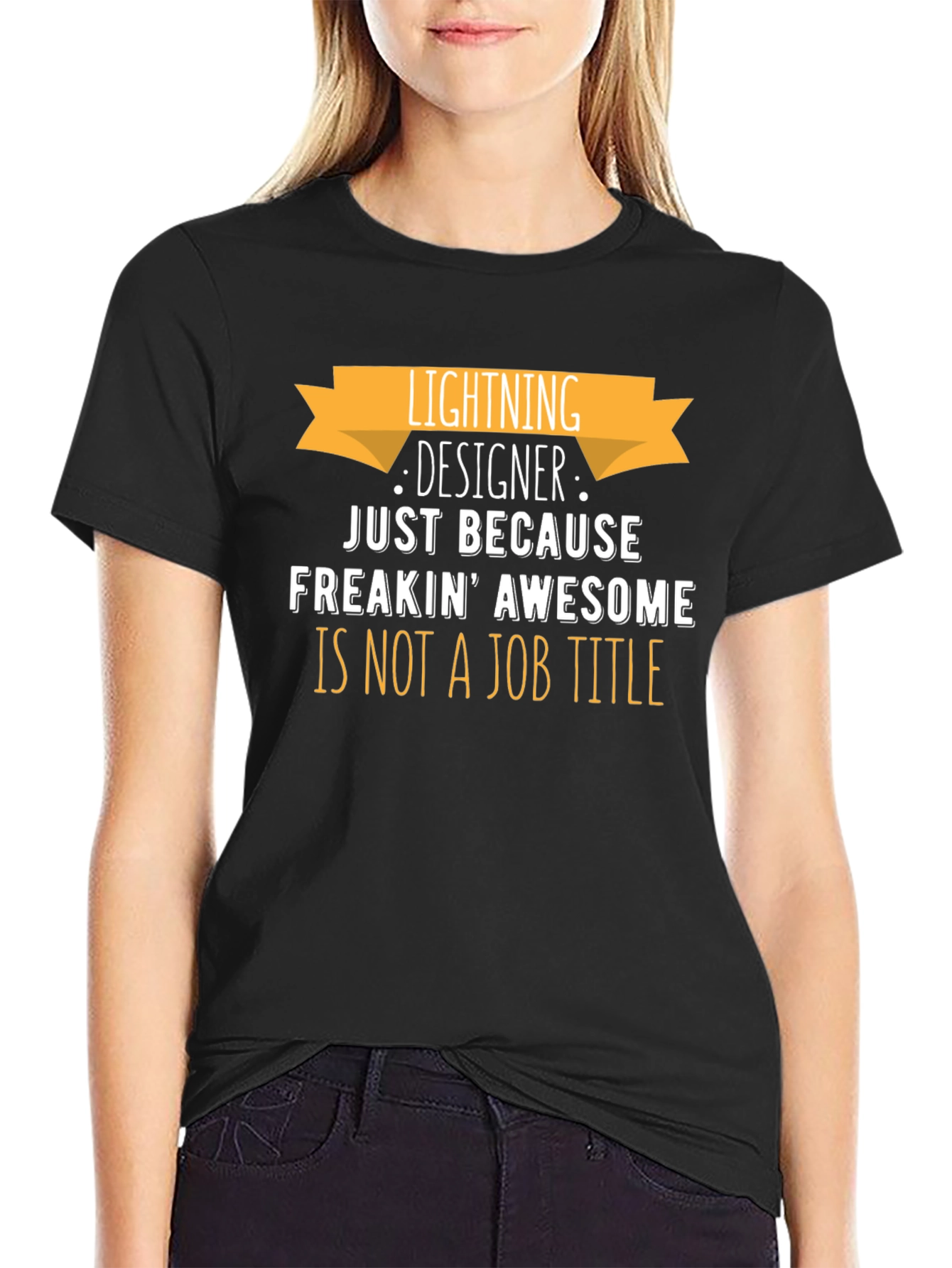 Lightning Designer T-Shirt - Freakin Awesome Job Title!