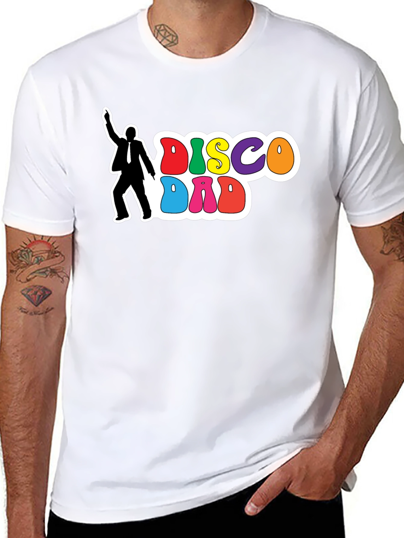 Disco Dad Graphic T-Shirt