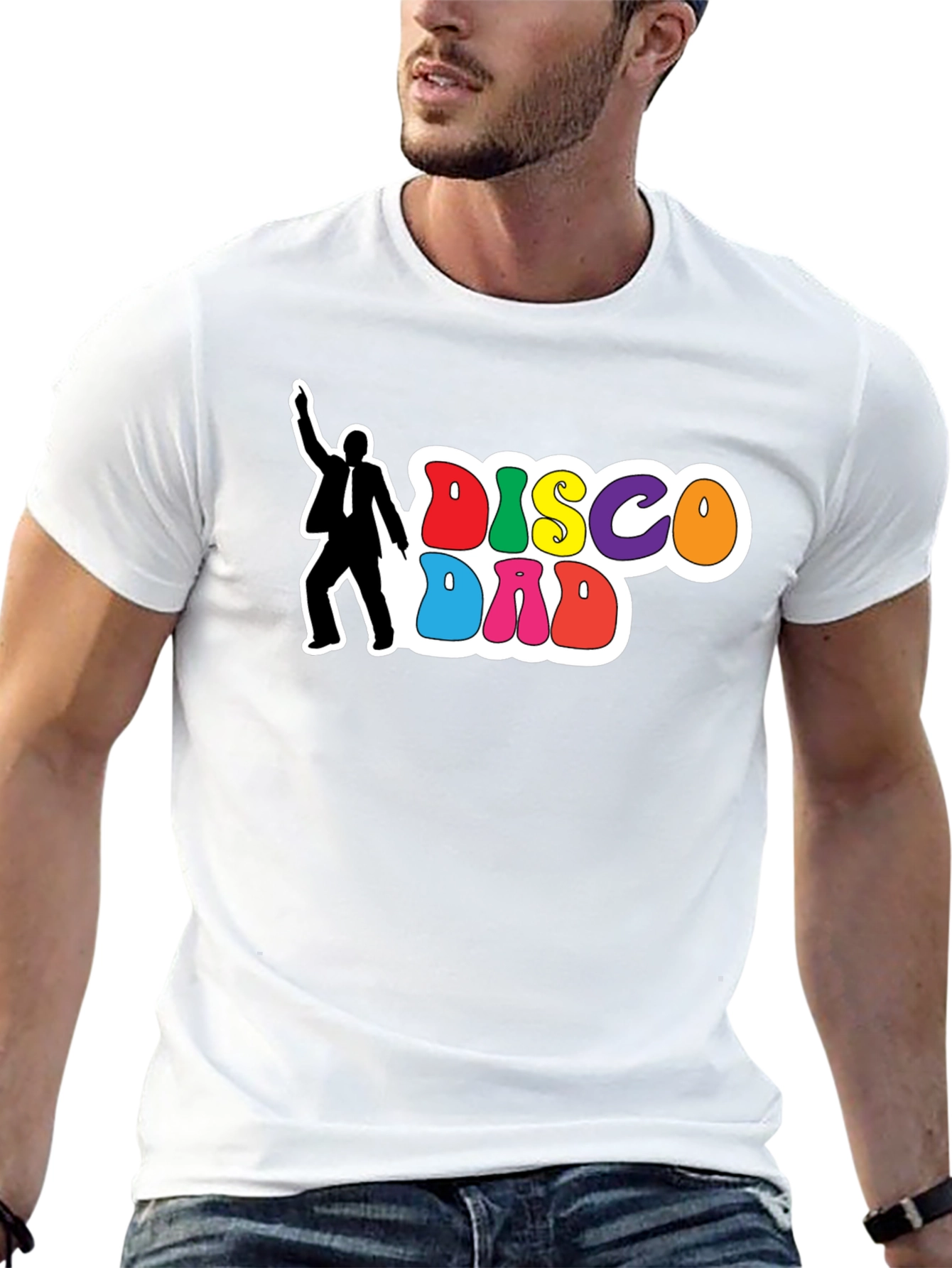 Disco Dad Graphic T-Shirt