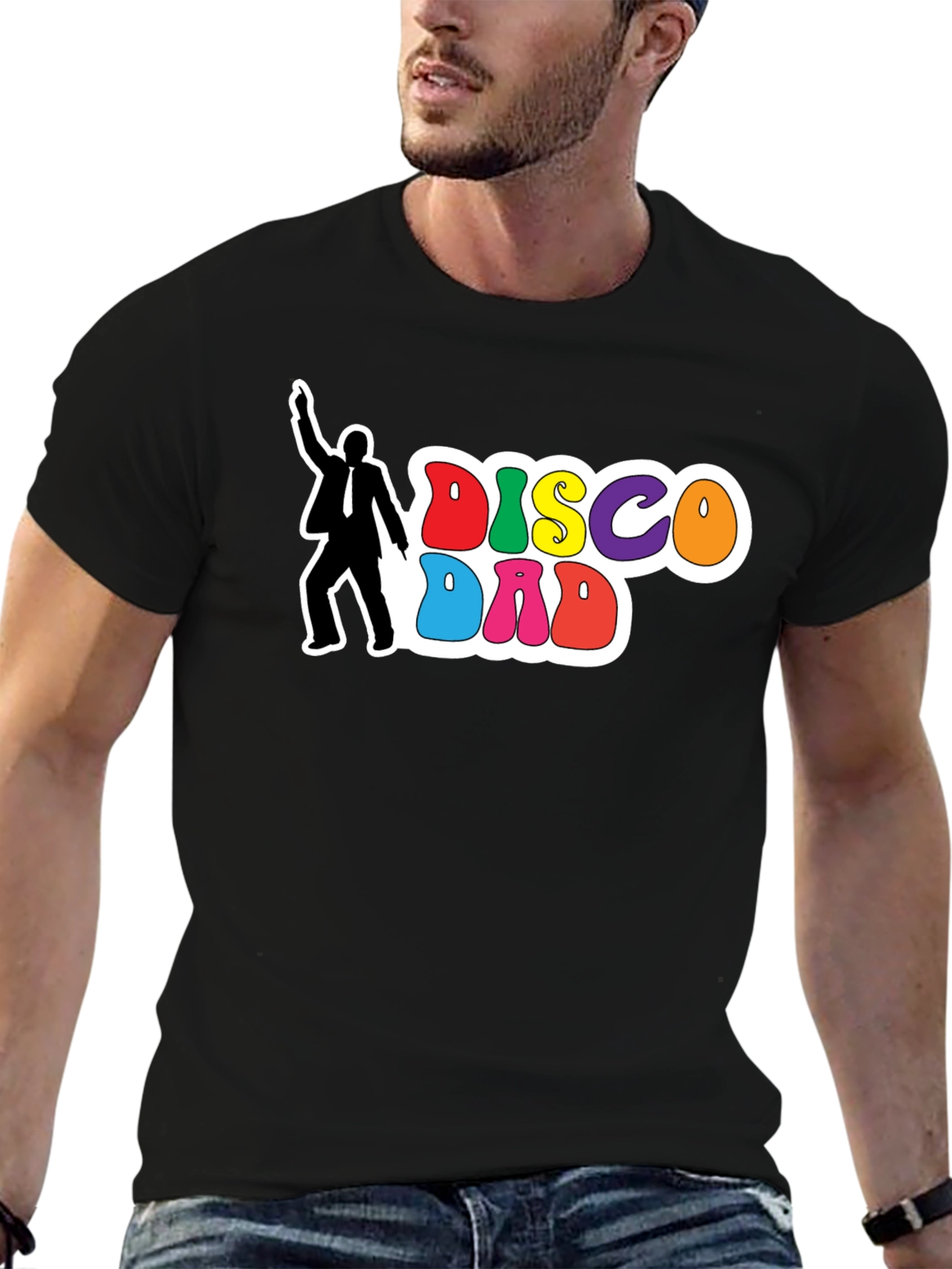 Disco Dad Graphic T-Shirt