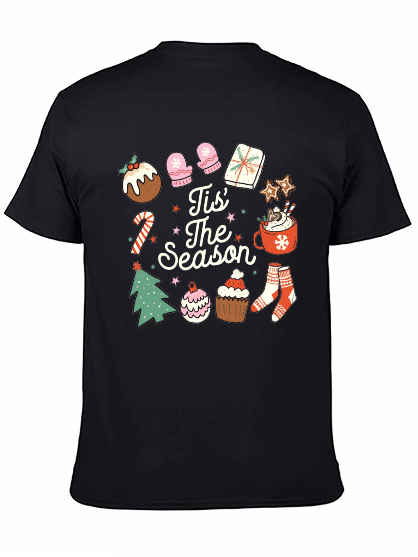 Tis The Season Holiday Graphic T-Shirt