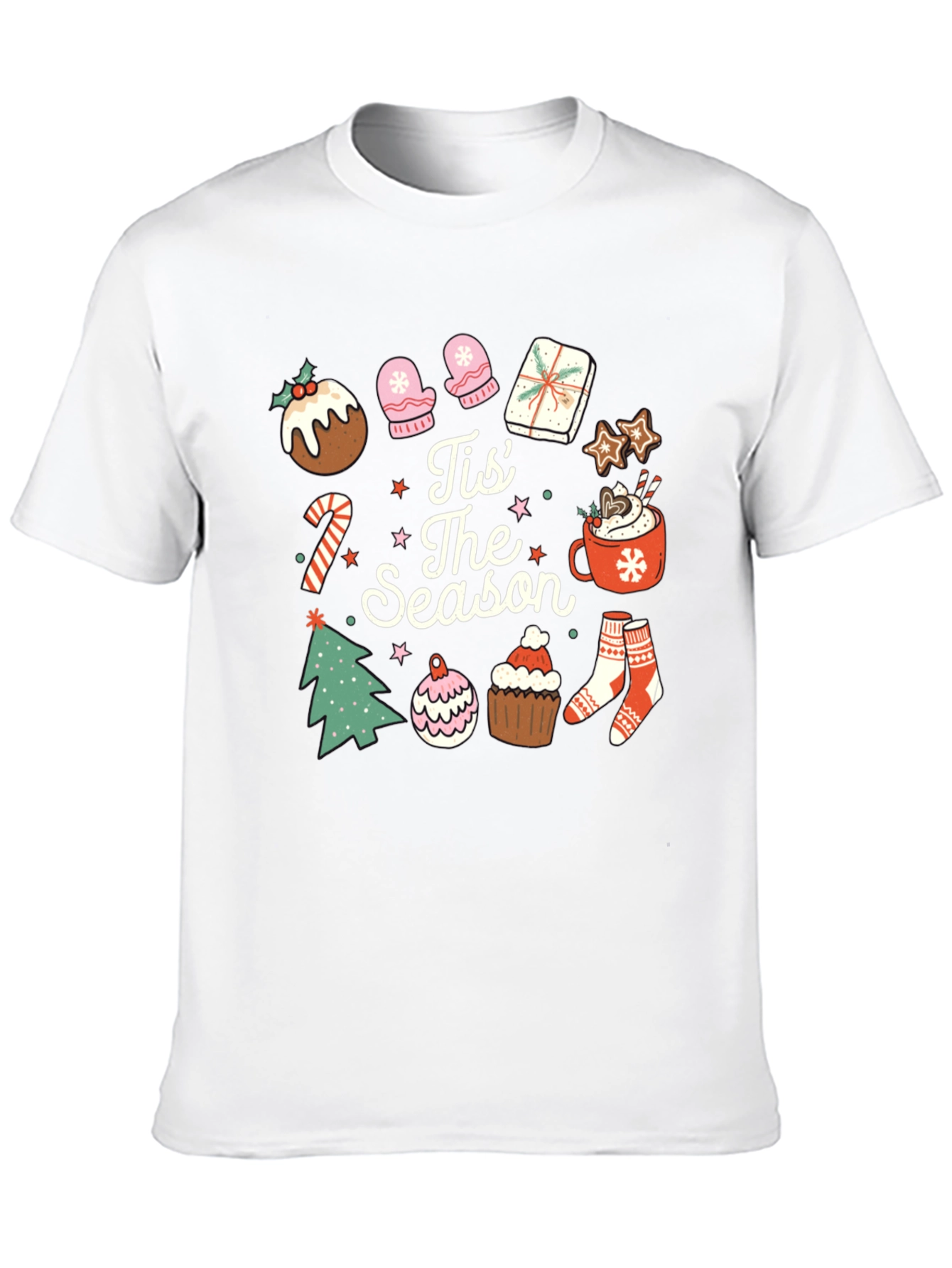 Tis The Season Holiday Graphic T-Shirt