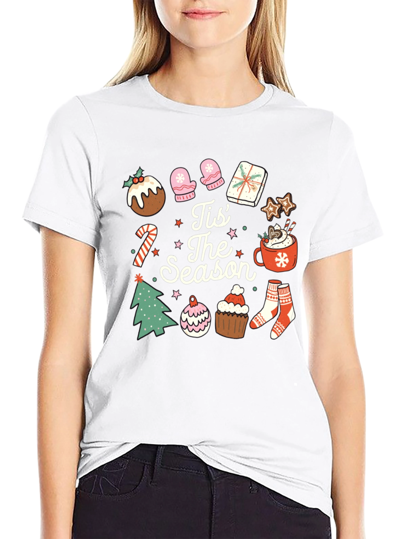 Tis The Season Holiday Graphic T-Shirt