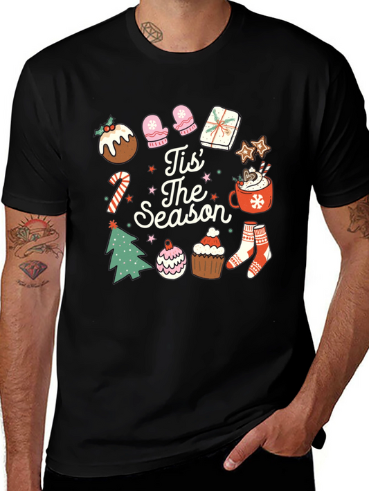 Tis The Season Holiday Graphic T-Shirt