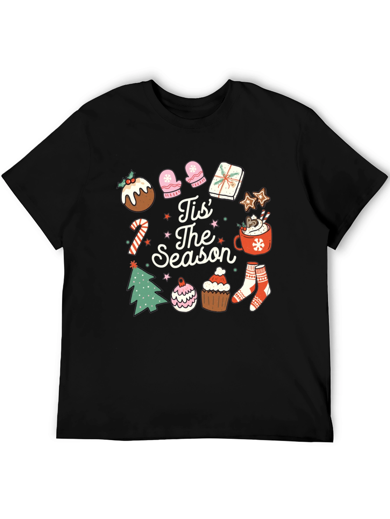 Tis The Season Holiday Graphic T-Shirt