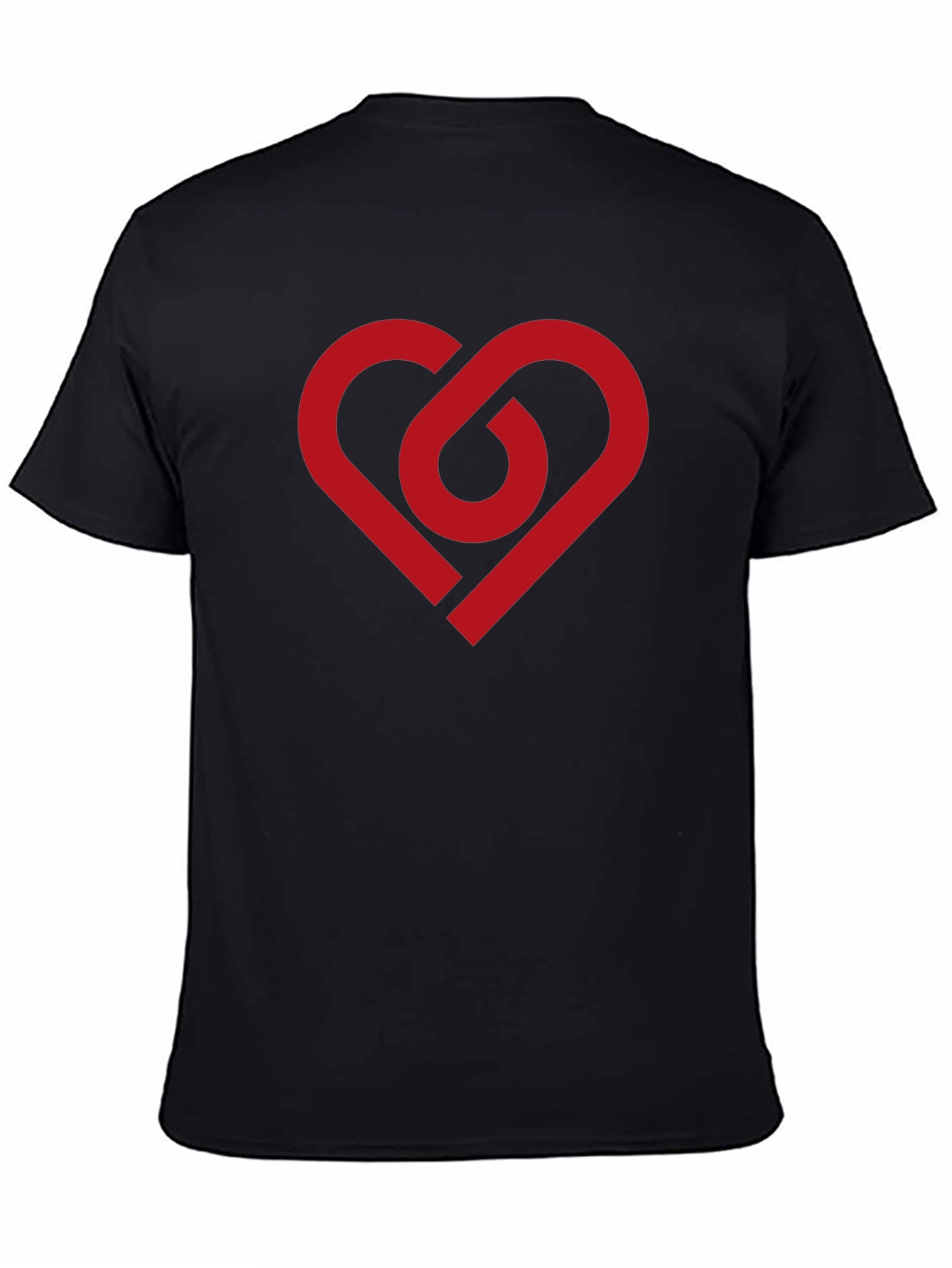 Heart Knot Graphic Tee - Stylish & Modern