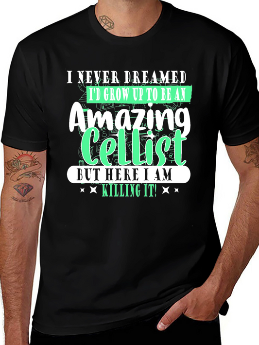 Amazing Cellist T-Shirt - Music Lover Tee