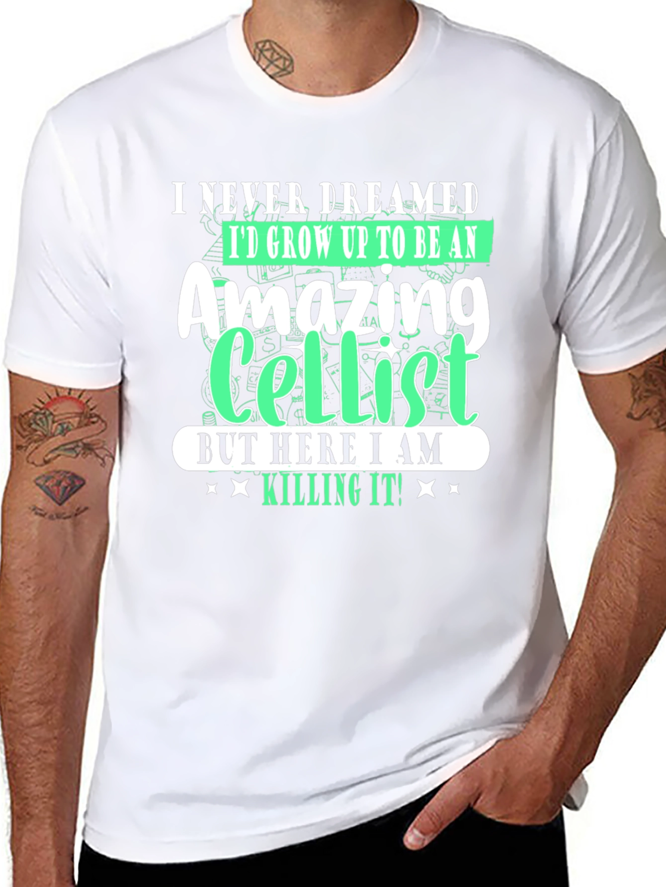 Amazing Cellist T-Shirt - Music Lover Tee
