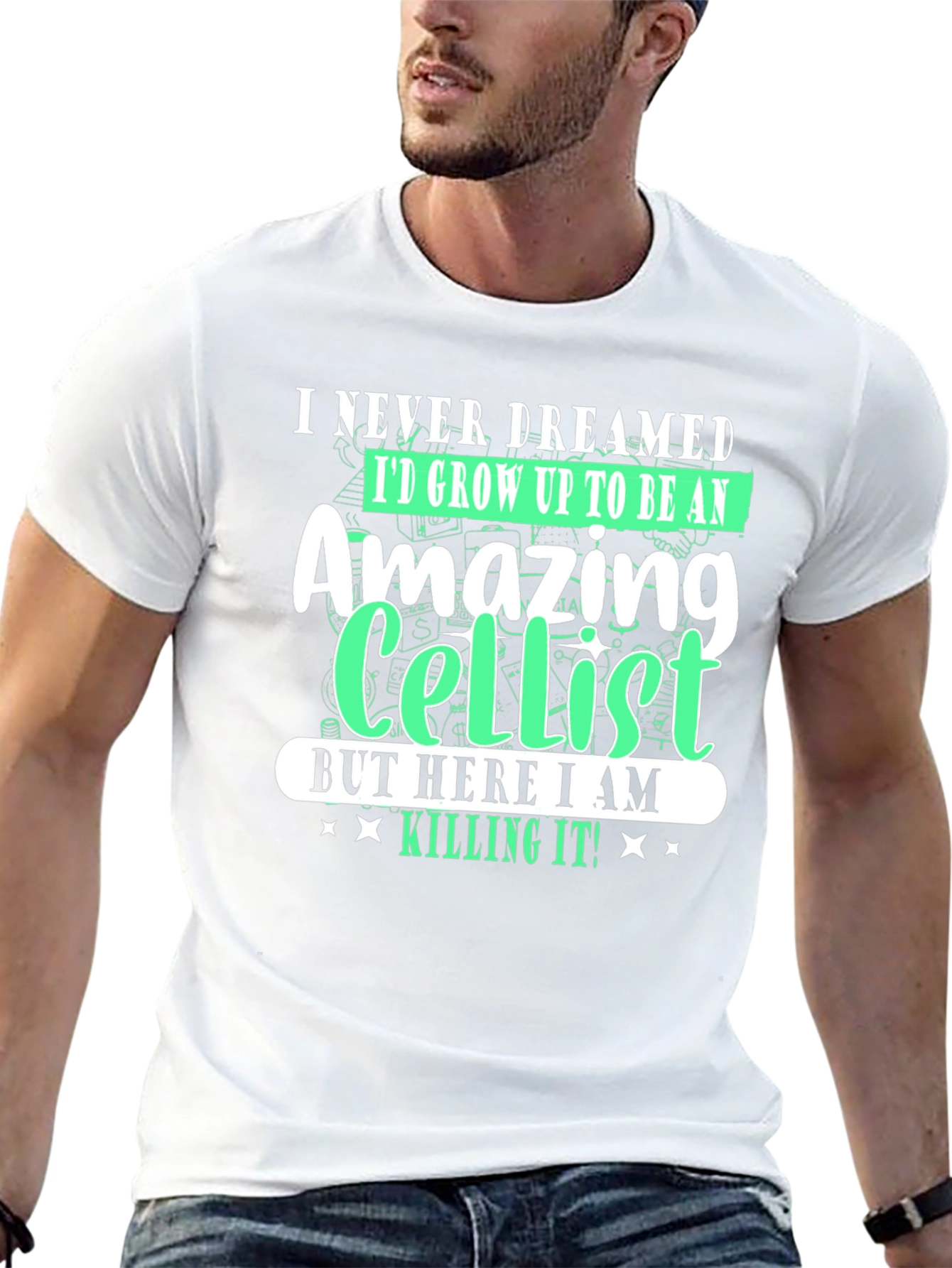 Amazing Cellist T-Shirt - Music Lover Tee