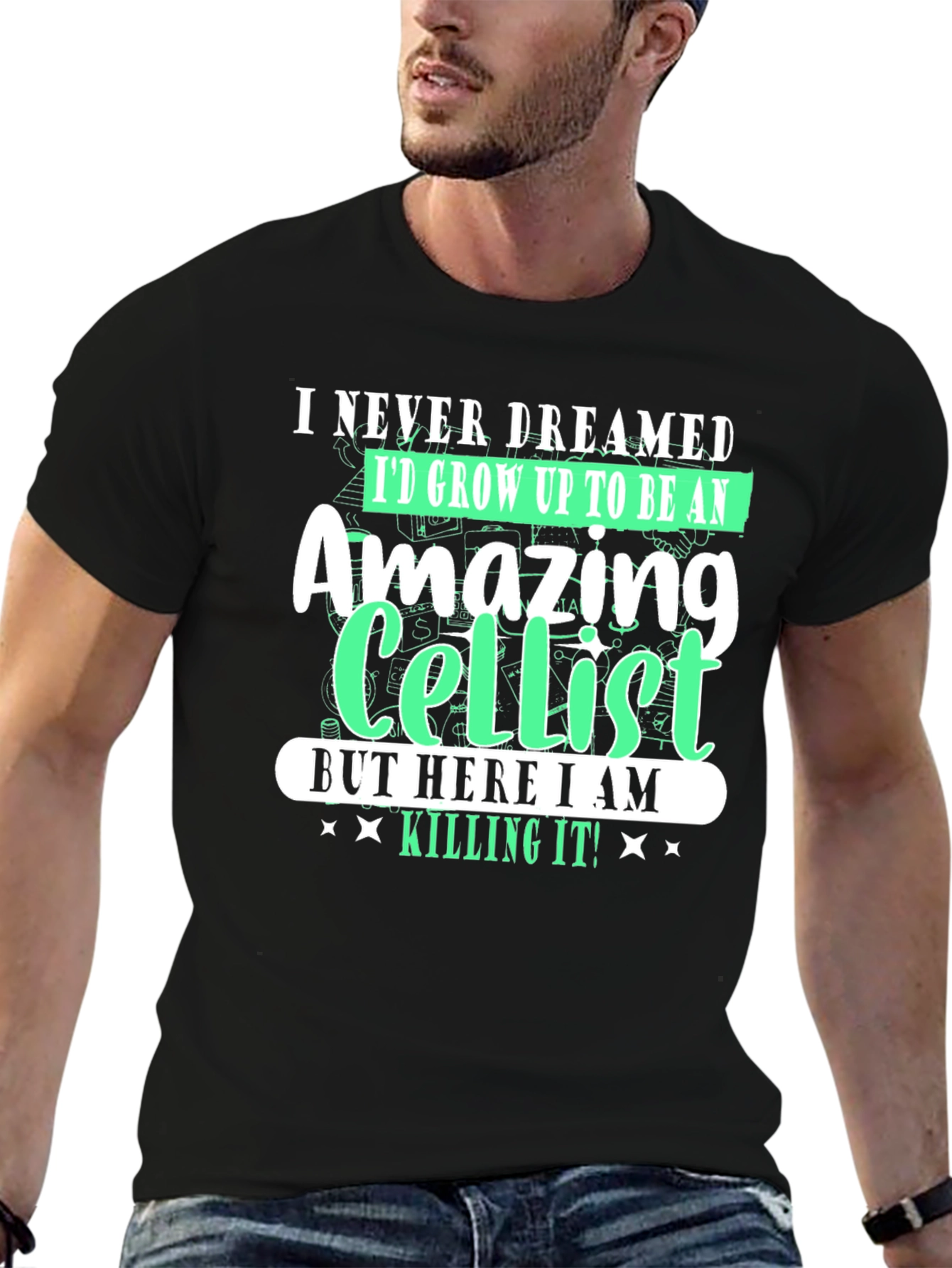 Amazing Cellist T-Shirt - Music Lover Tee