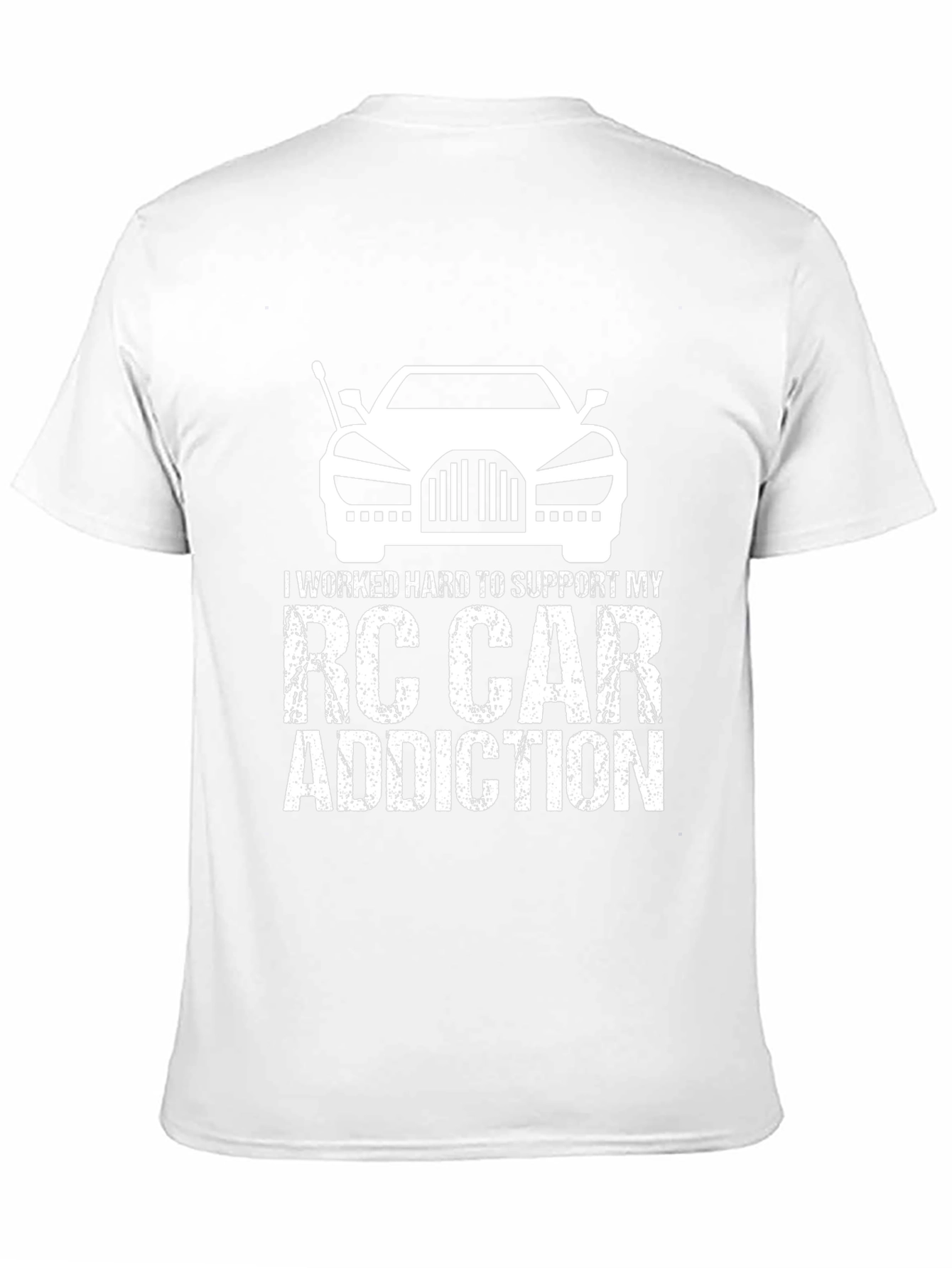 RC Car Addiction T-Shirt - Black Humorous Design