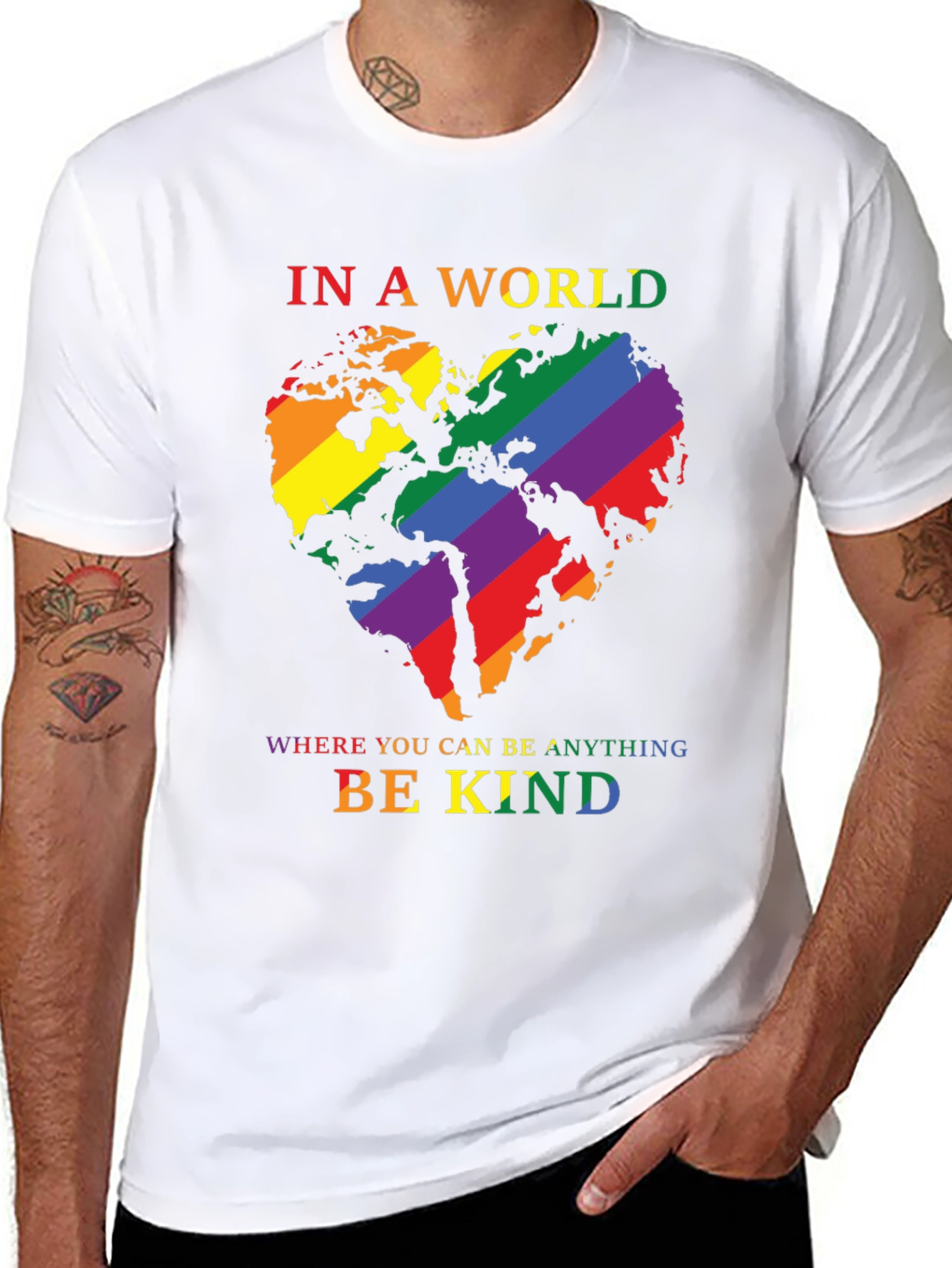 Pride World Heart T-Shirt