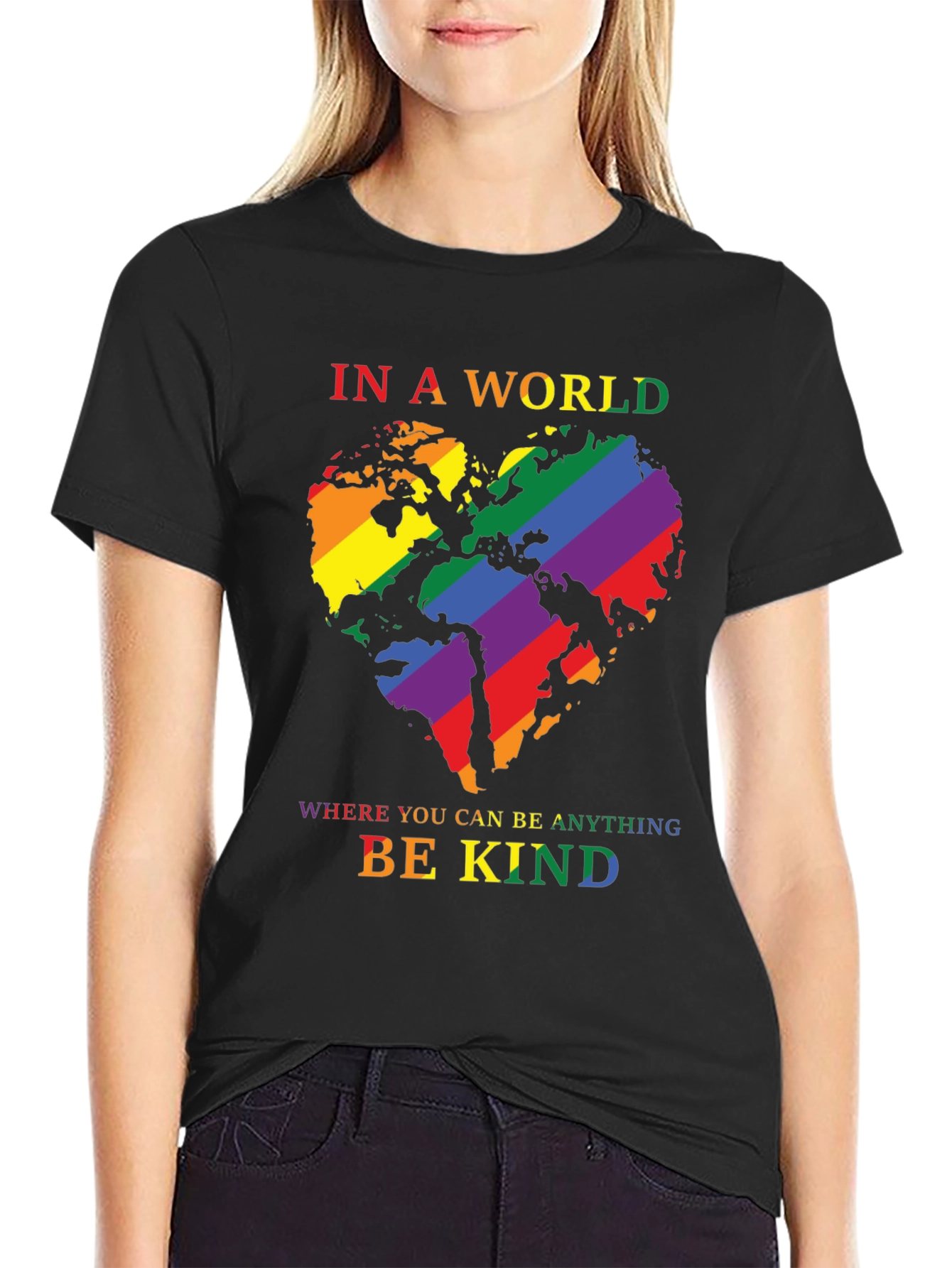Pride World Heart T-Shirt