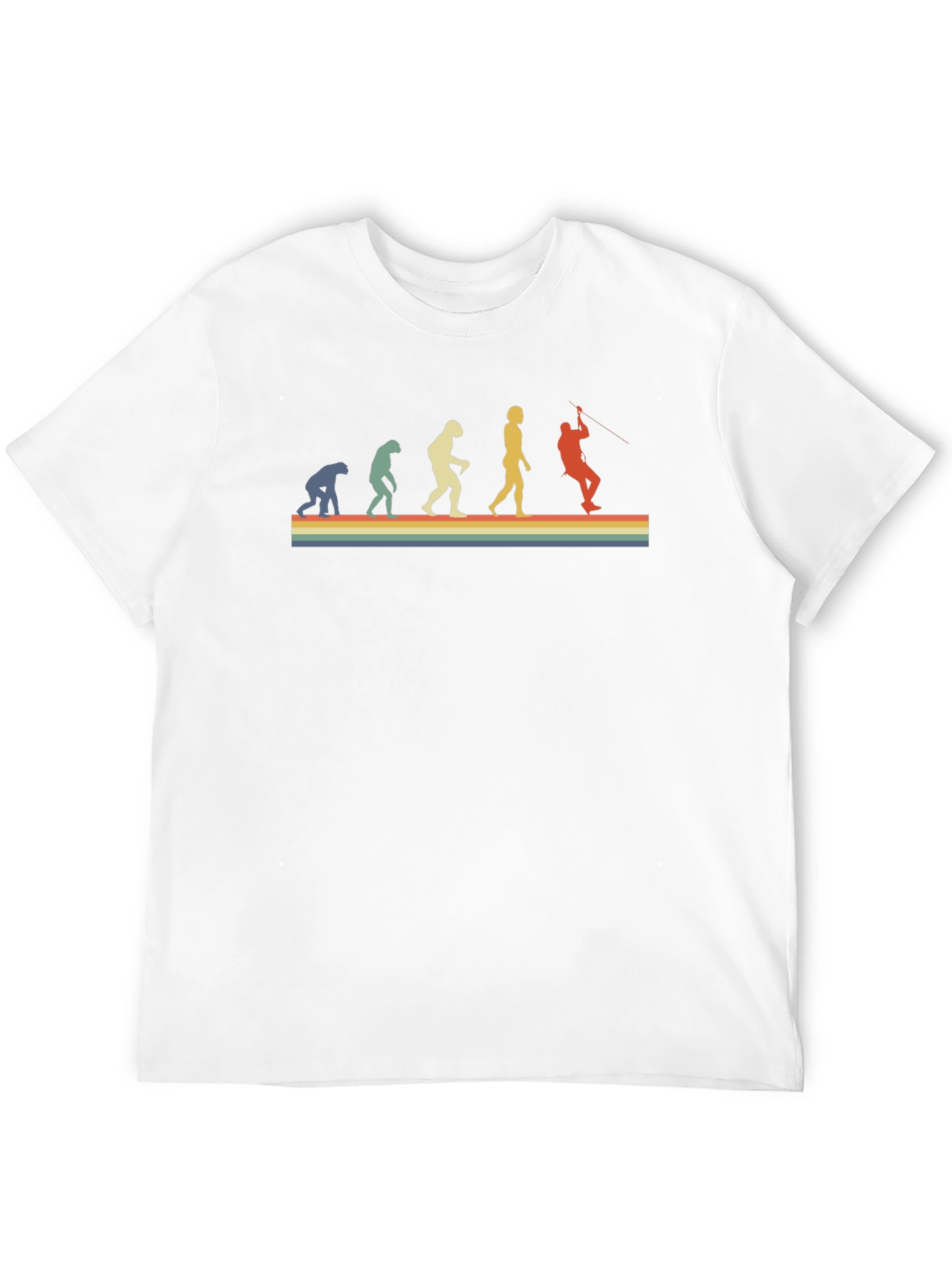 Evolution of Zip Lining T-Shirt